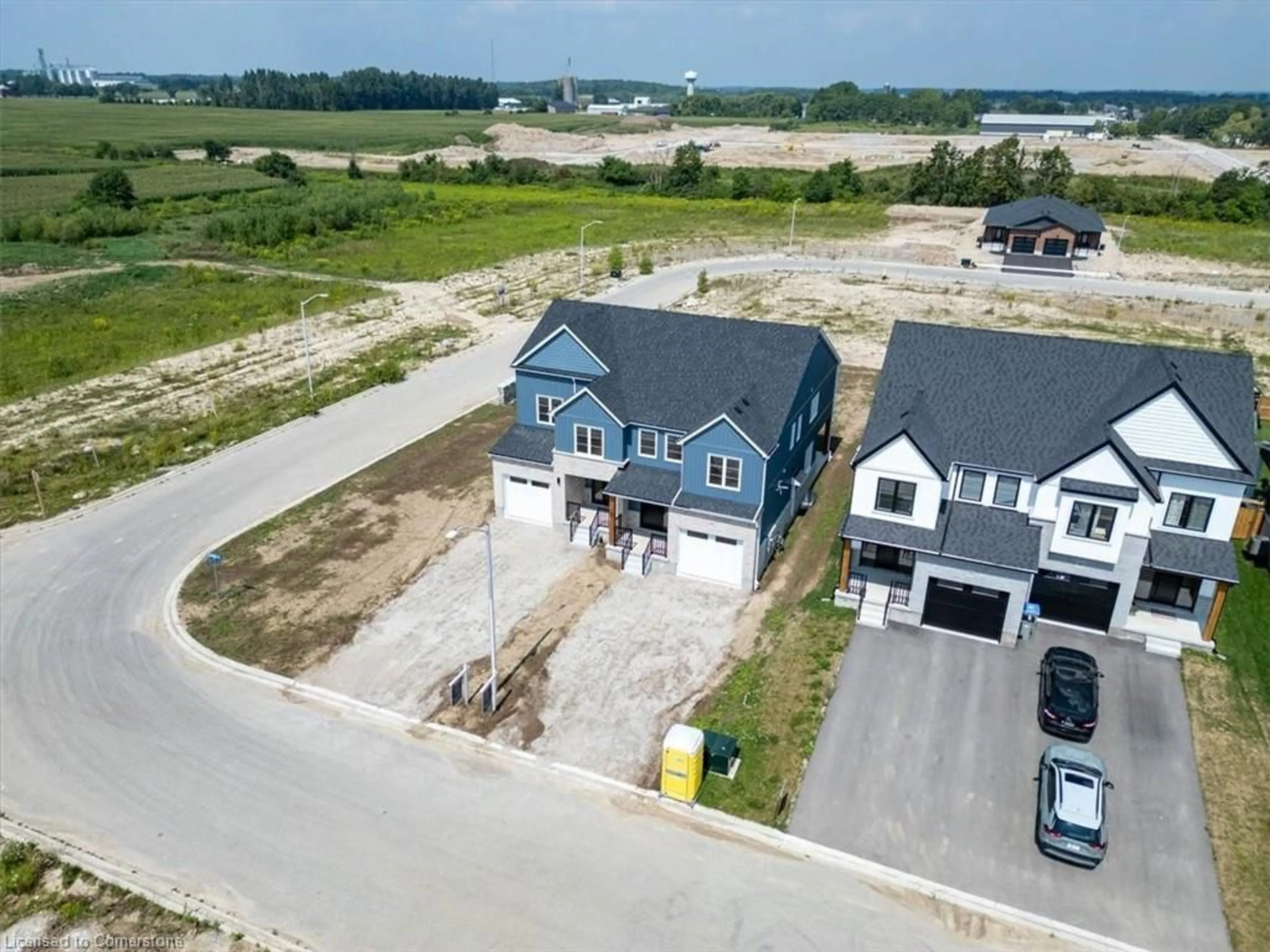 A pic from outside/outdoor area/front of a property/back of a property/a pic from drone, building for 101 Clayton St, Mitchell Ontario N0K 1N0