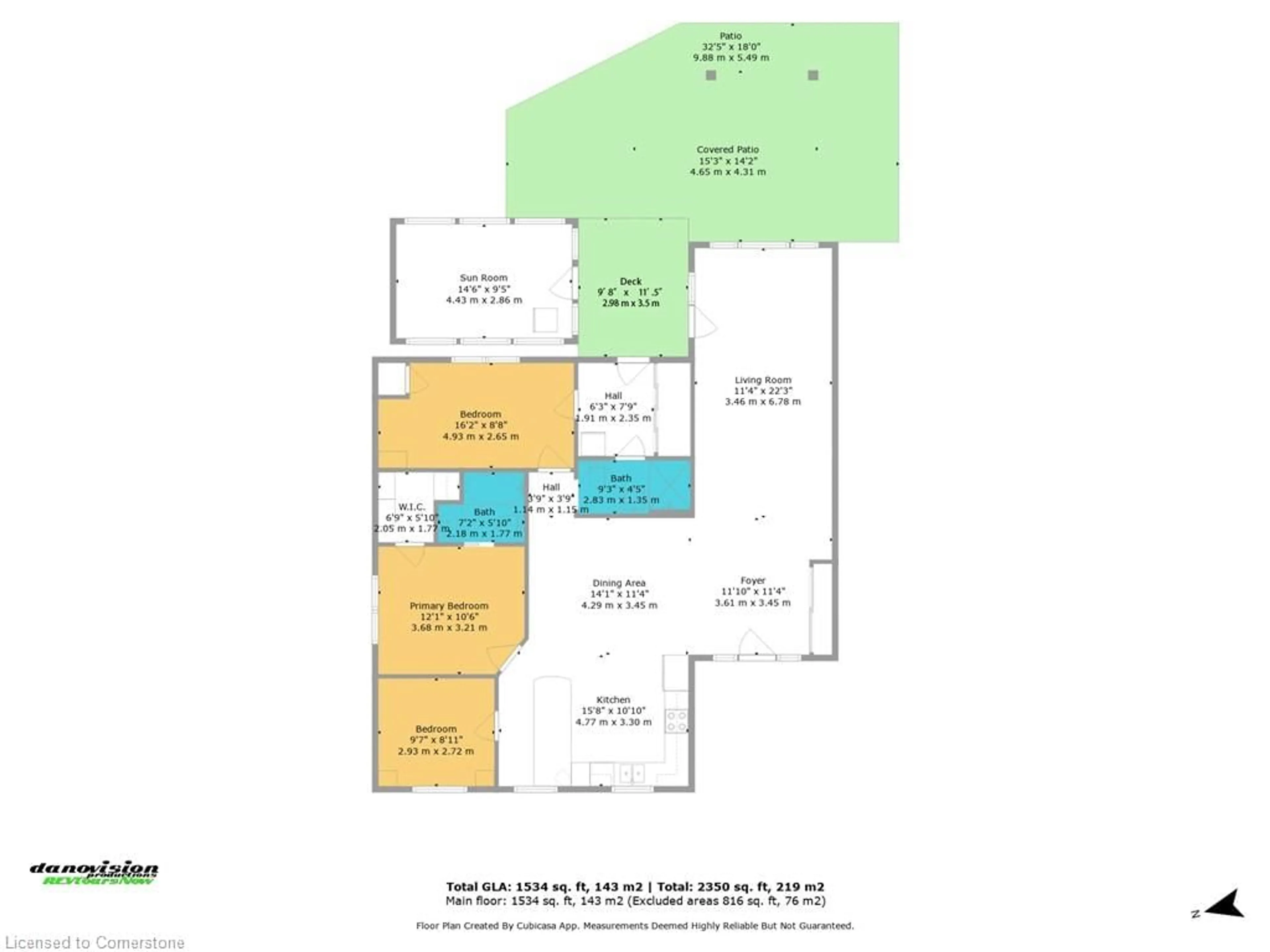 Floor plan for 54 Ridgewood Dr, Turkey Point Ontario N0E 1T0