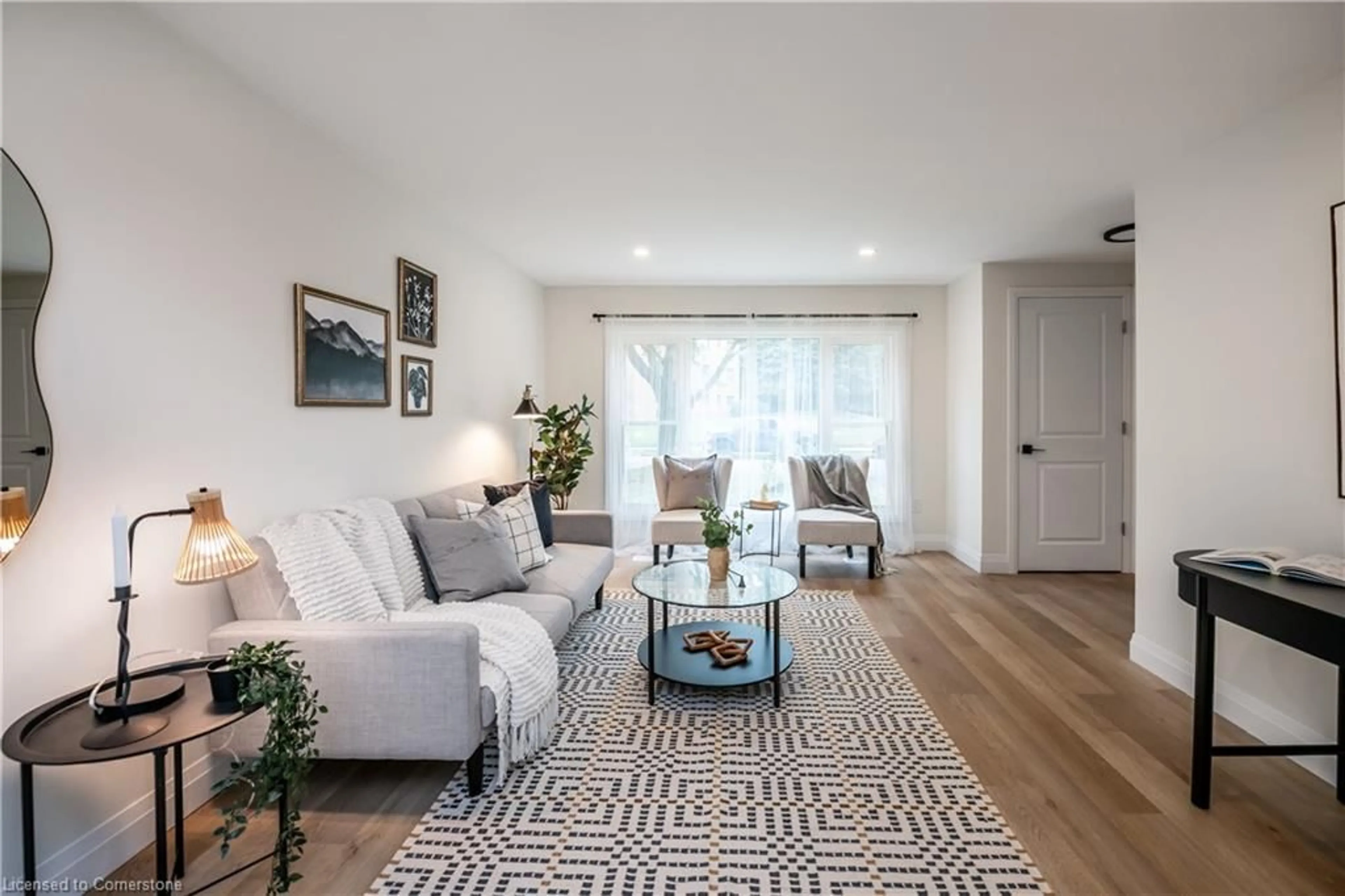 Living room with furniture, unknown for 14 Louis Ave, St. Catharines Ontario L2M 2N6