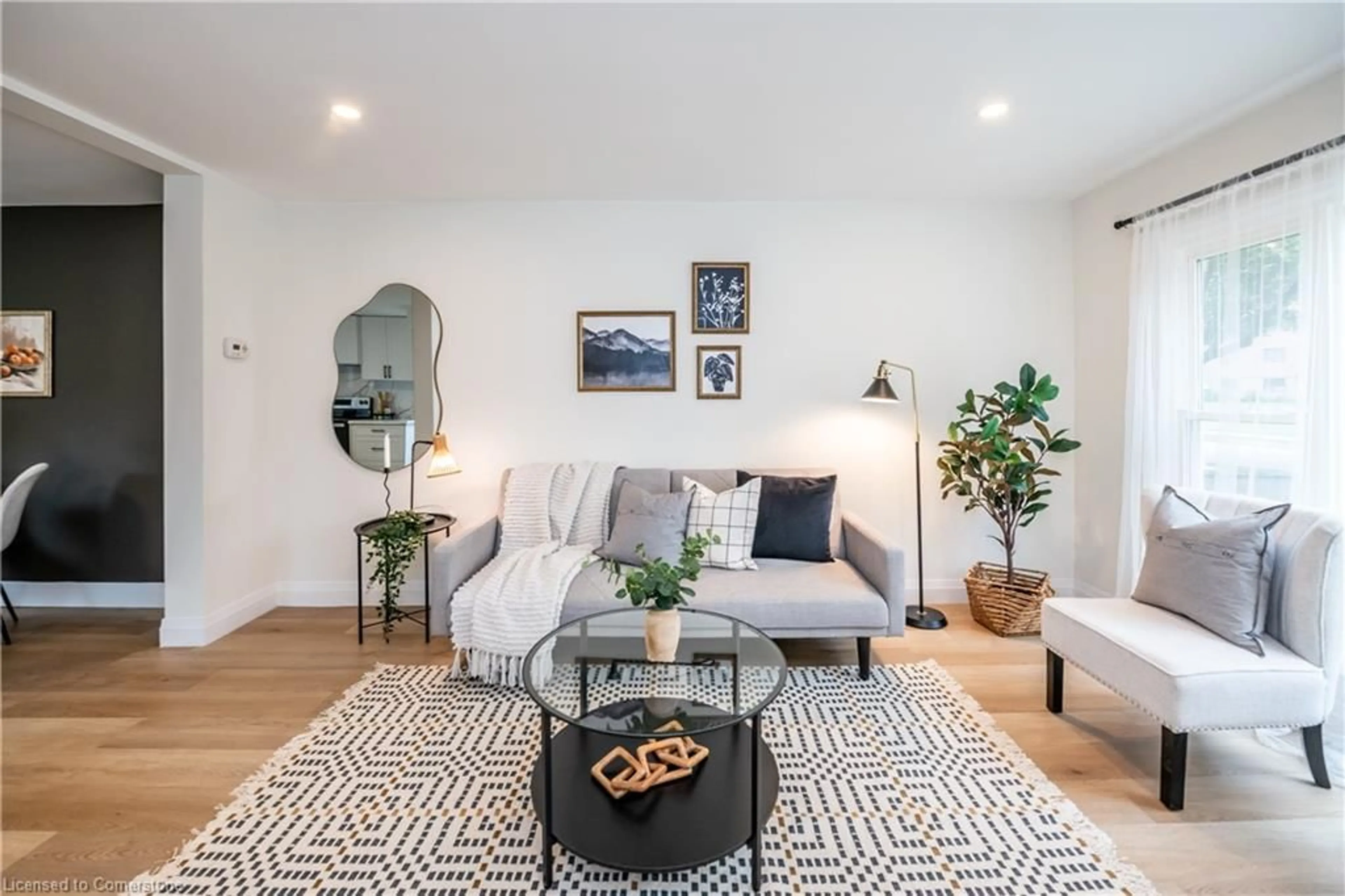 Living room with furniture, unknown for 14 Louis Ave, St. Catharines Ontario L2M 2N6