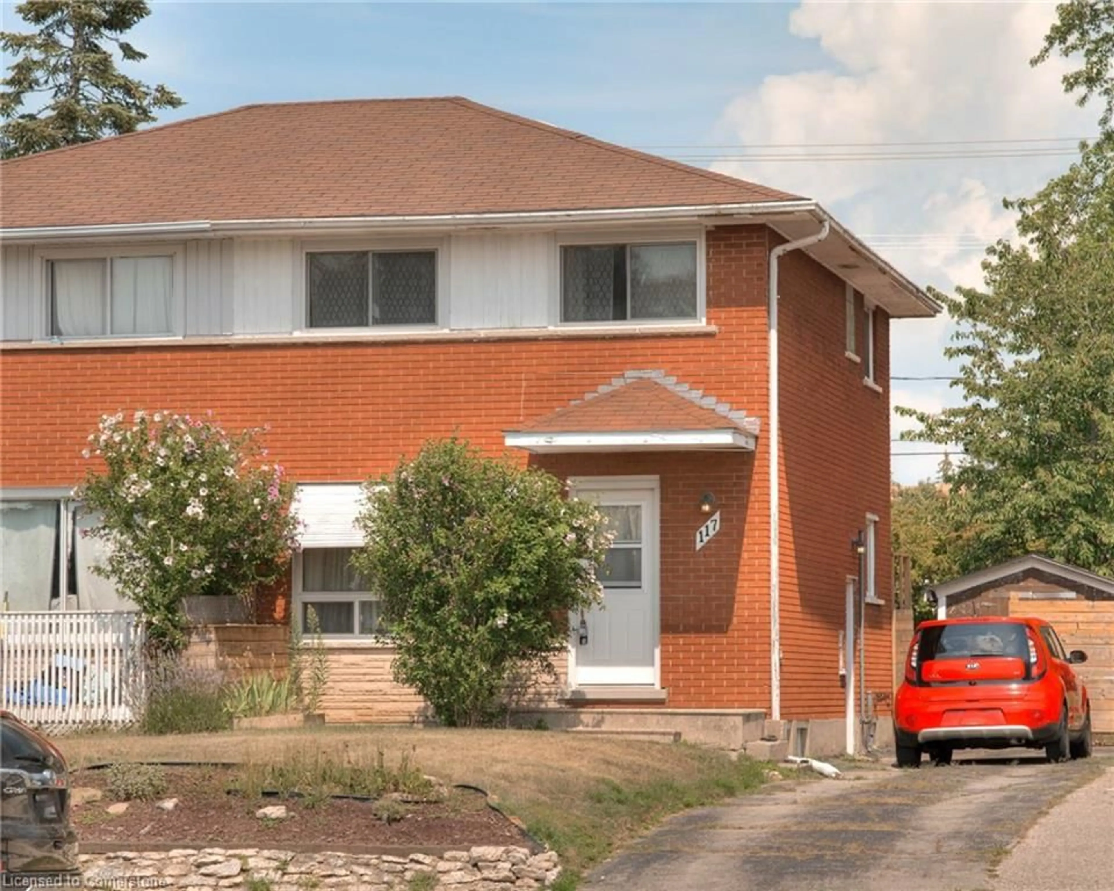 Home with brick exterior material, street for 117 Secord Ave, Kitchener Ontario N2B 2L3