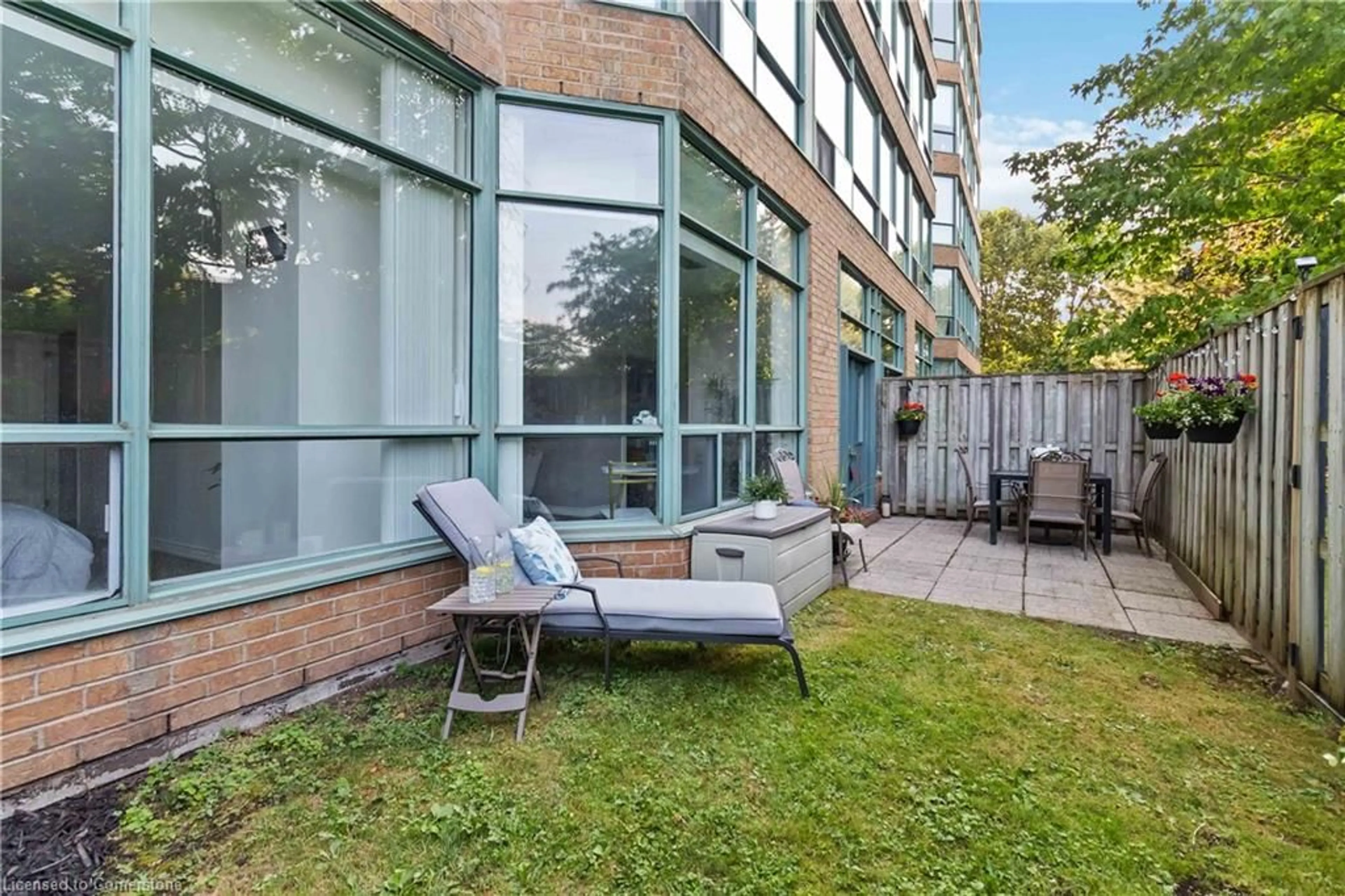 Patio, street for 1276 Maple Crossing Blvd #106, Burlington Ontario L7S 2J9