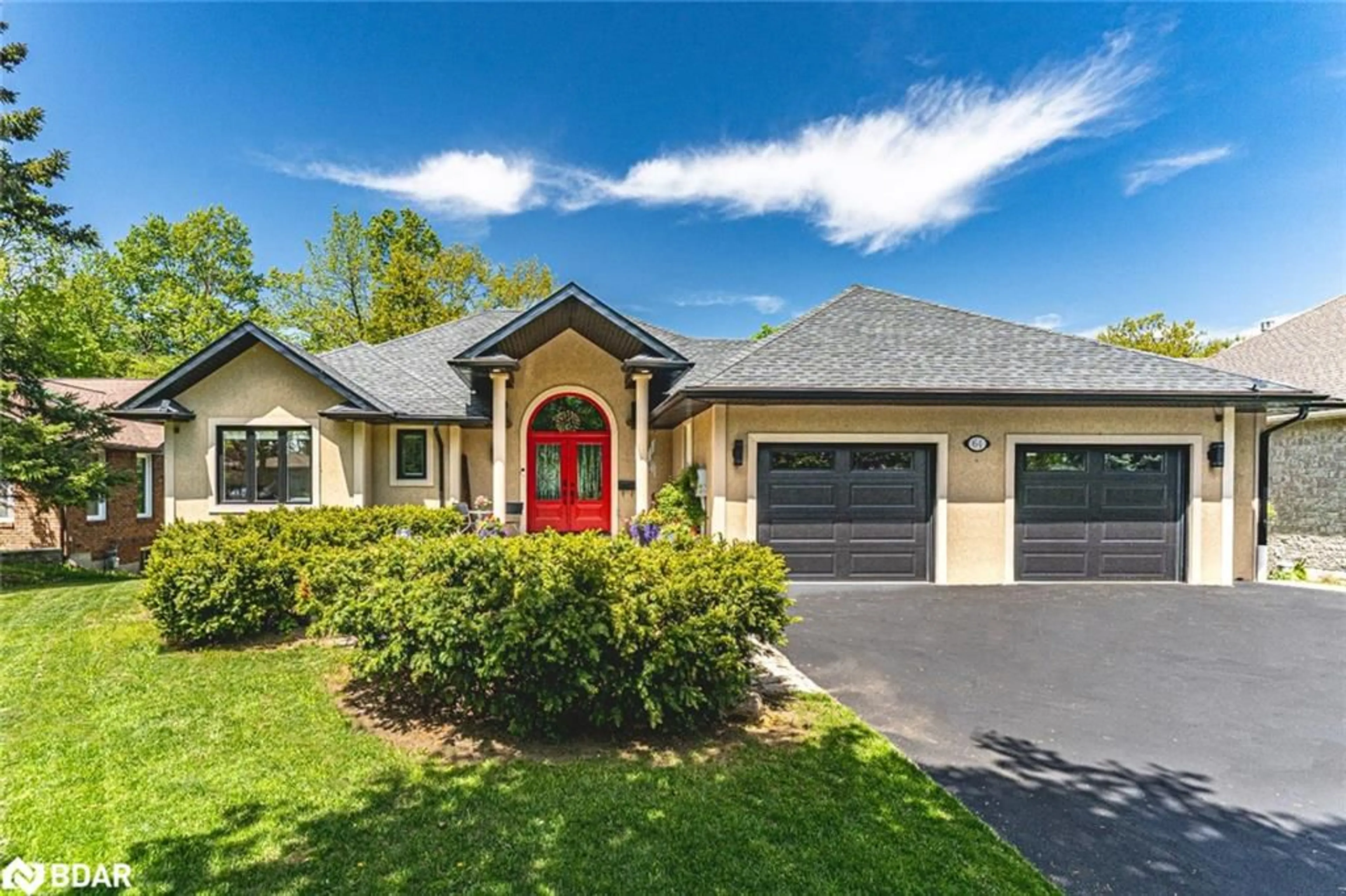 Home with brick exterior material, street for 64 Woodcrest Rd, Barrie Ontario L4N 2V5