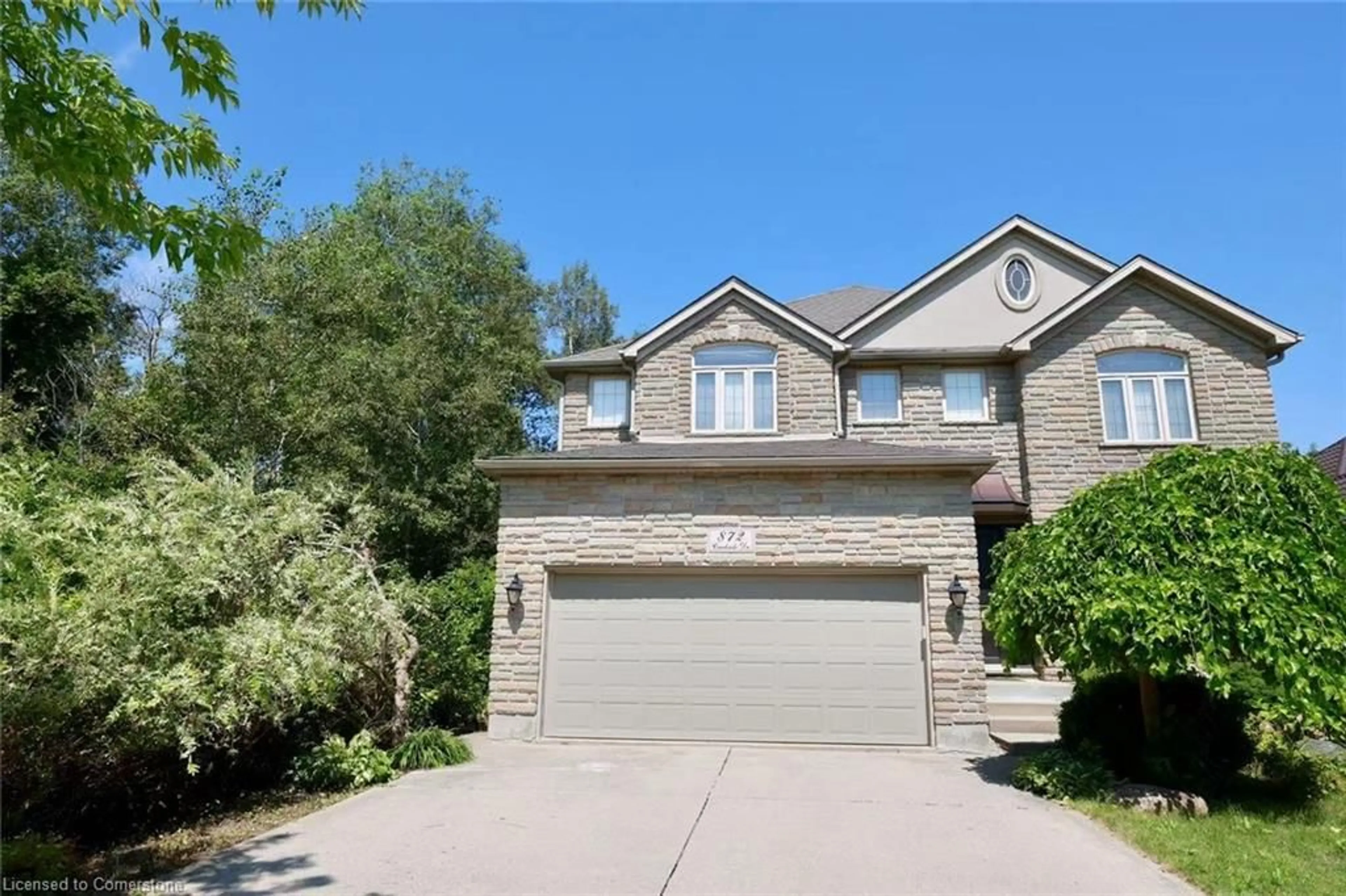 Home with brick exterior material, street for 872 Creekside Dr, Waterloo Ontario N2V 2S7