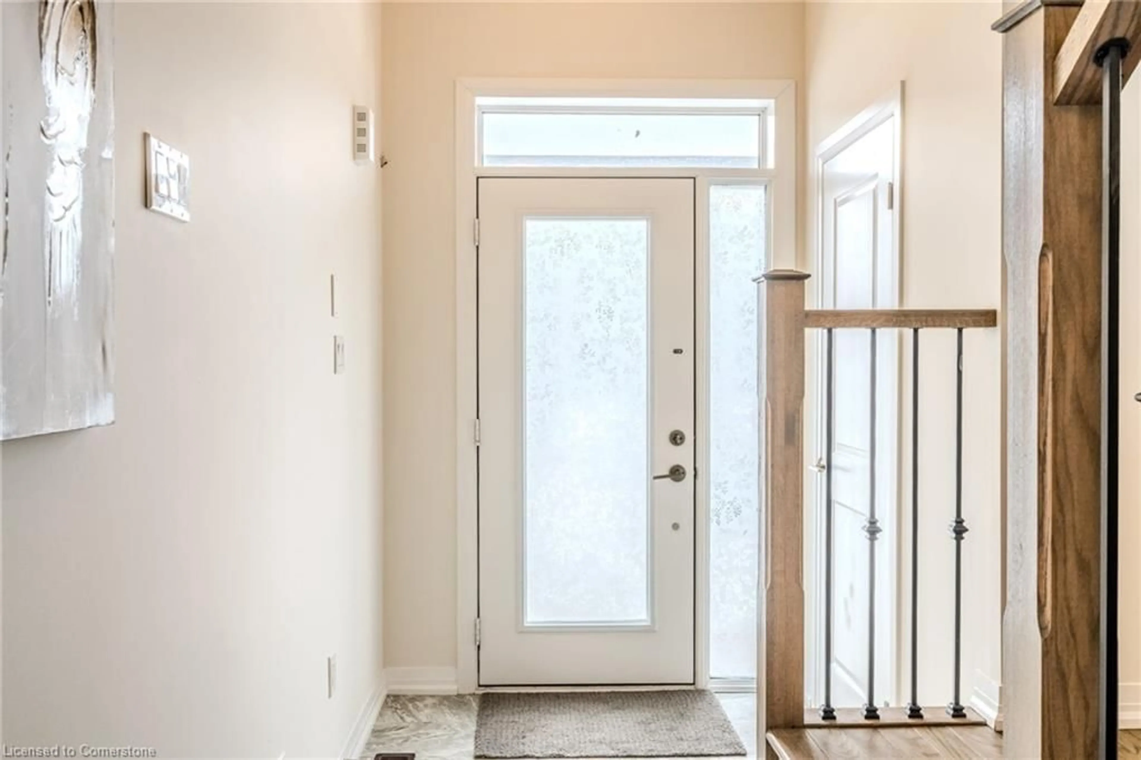 Indoor entryway for 21 Bowery Rd Rd, Brantford Ontario N3V 0A9