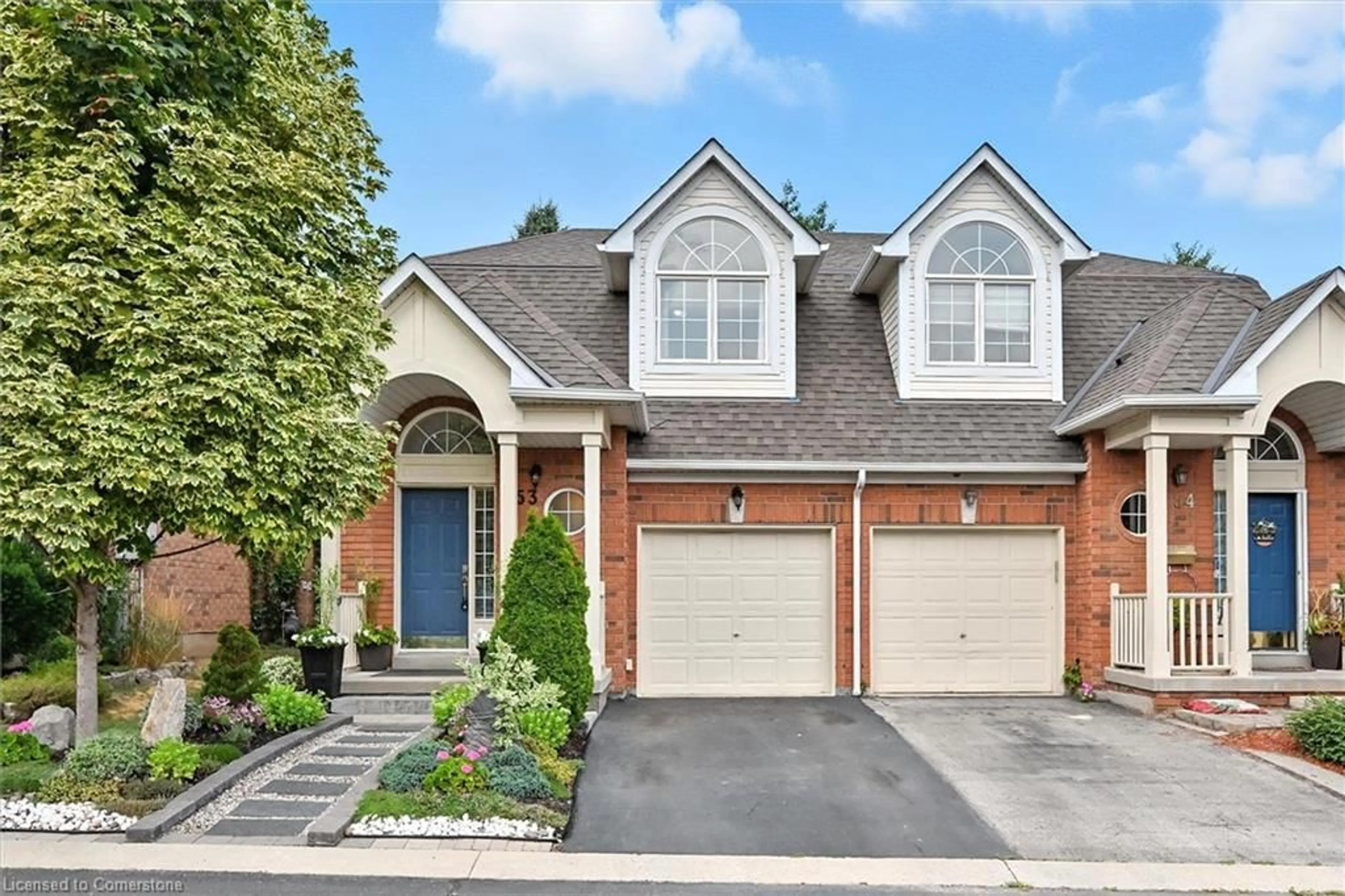 Home with brick exterior material, street for 710 Spring Gardens Rd #53, Burlington Ontario L7T 4K7