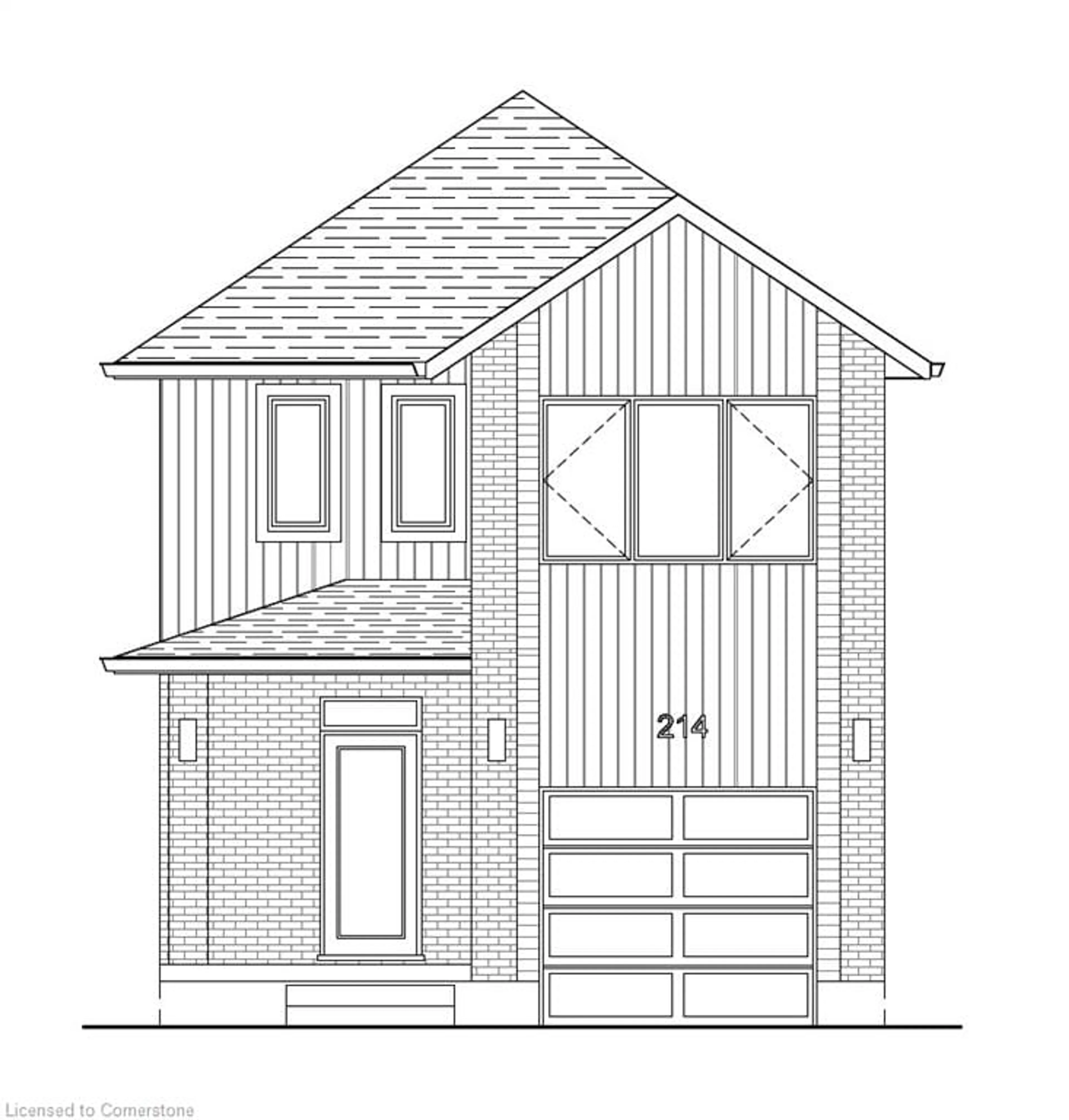 Home with brick exterior material, building for 496 Green Gate Blvd, Cambridge Ontario N1T 2C5