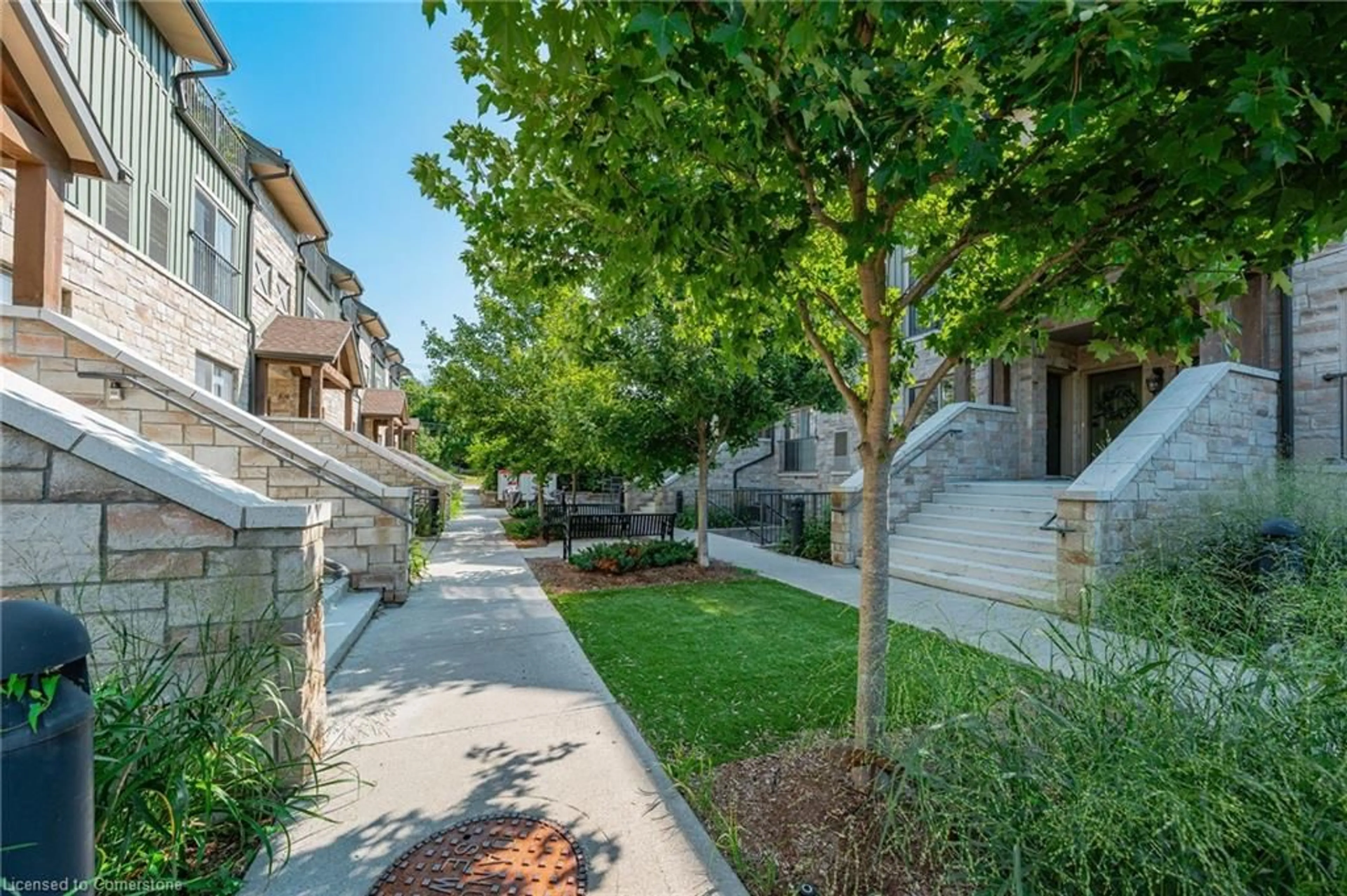Patio, street for B204-112 Union St, Waterloo Ontario N2J 0E4