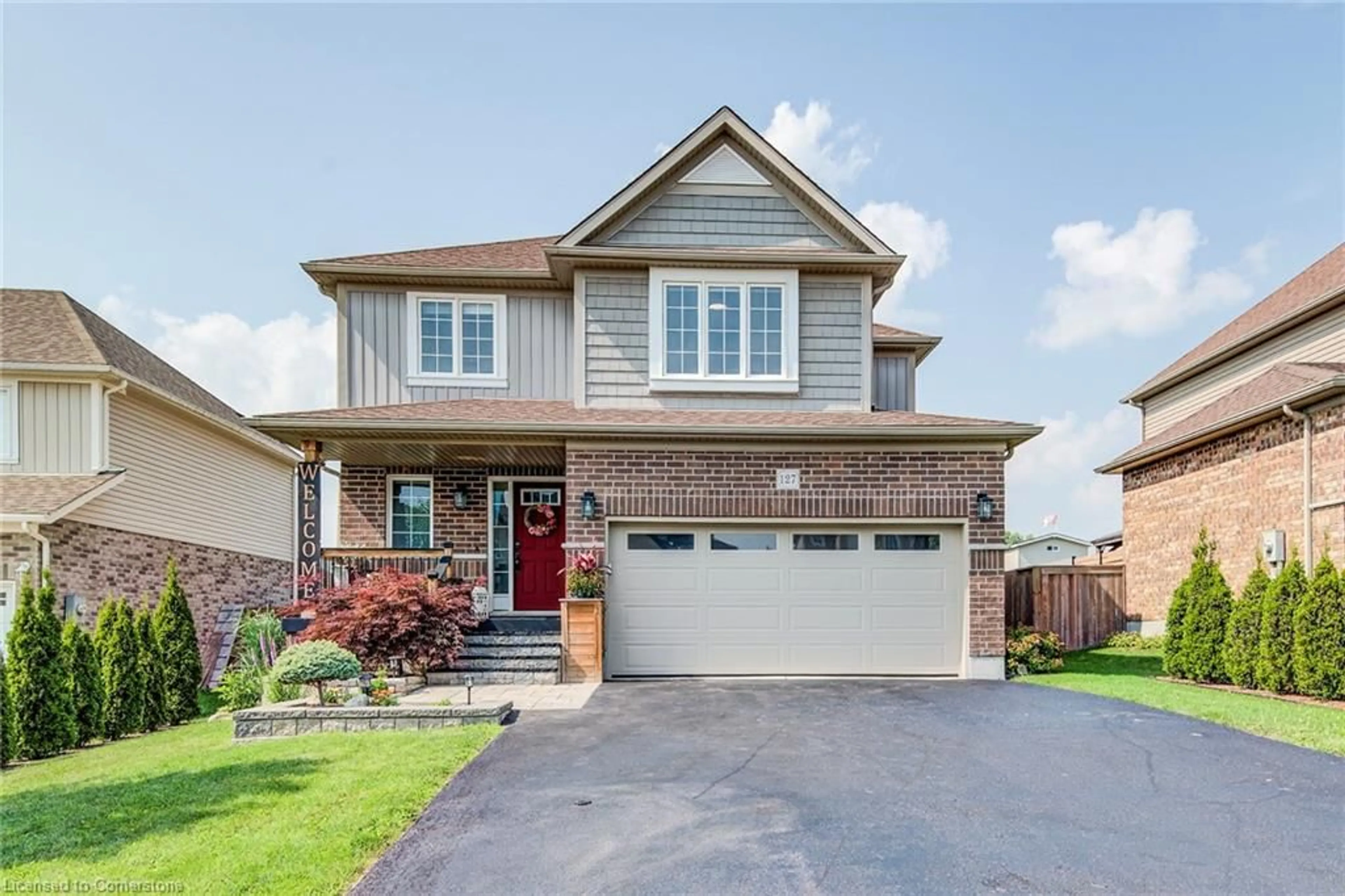 Home with brick exterior material, street for 127 English Cres, Plattsville Ontario N0J 1S0