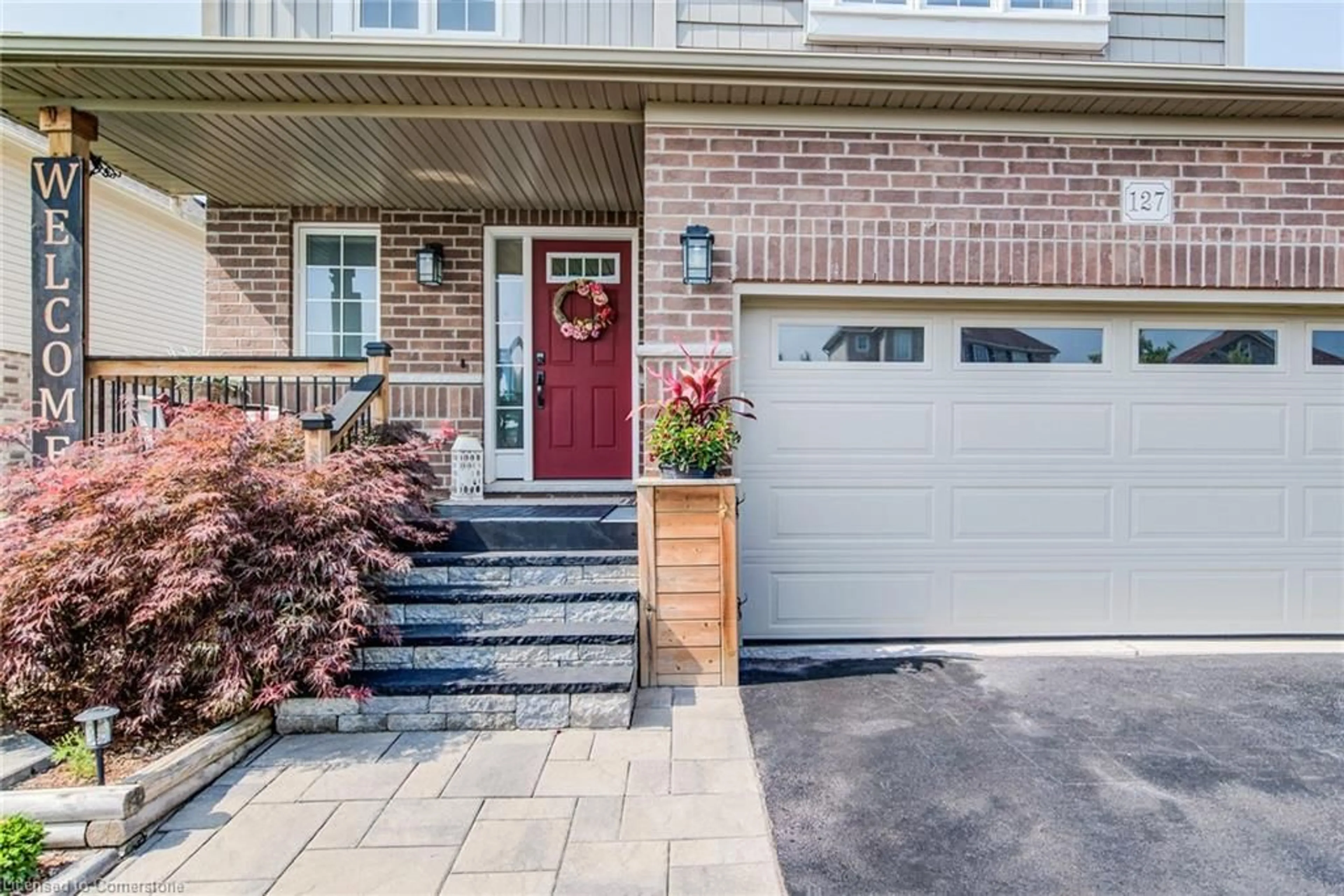 Home with brick exterior material, street for 127 English Cres, Plattsville Ontario N0J 1S0