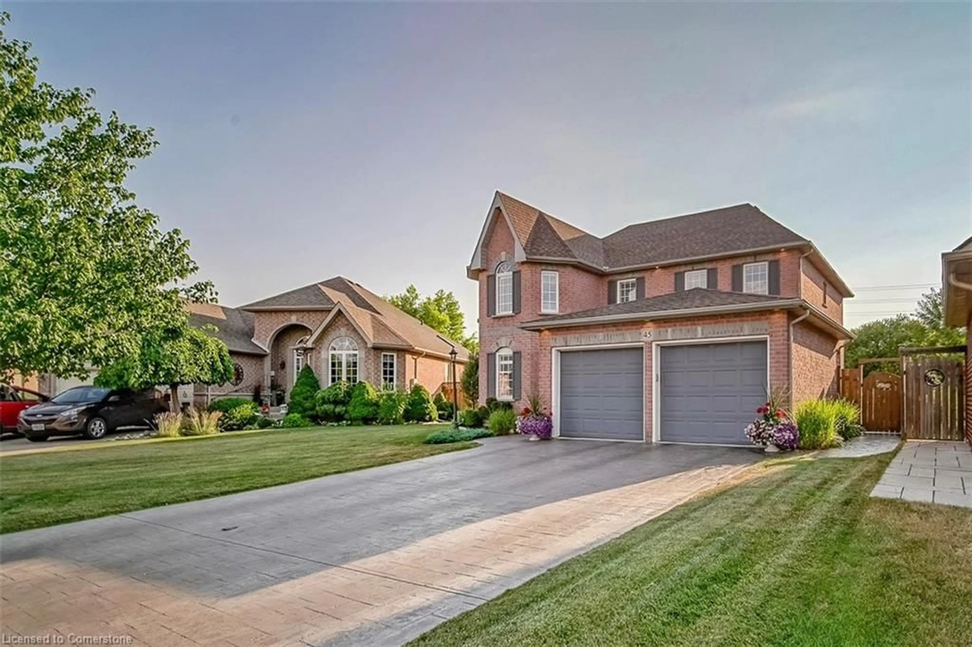 Home with brick exterior material, street for 45 Goodman Cres, St. Catharines Ontario L2S 3Z5