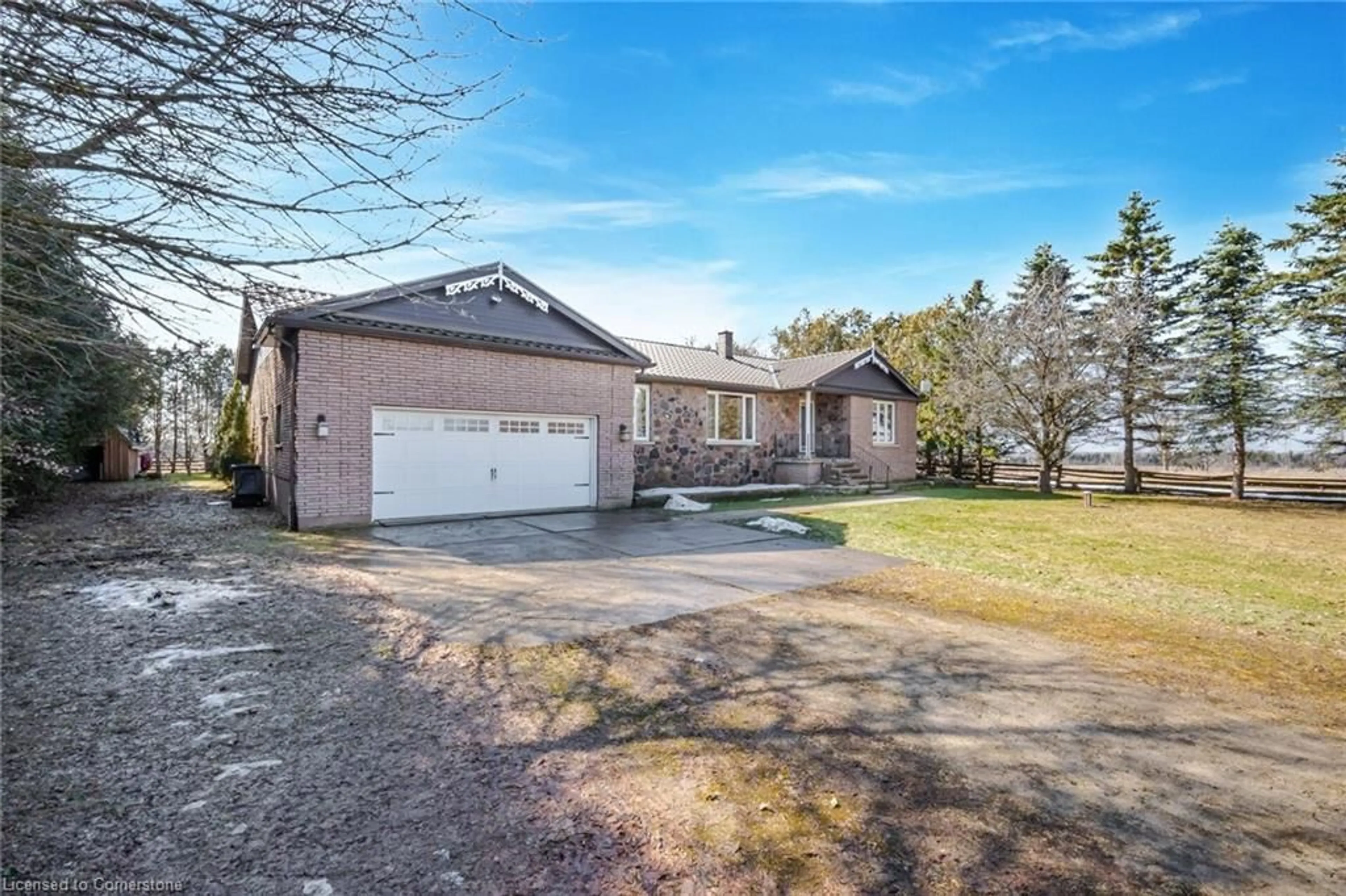A pic from outside/outdoor area/front of a property/back of a property/a pic from drone, street for 733036 Southgate Sideroad 73 Sideroad, Southgate Ontario N0C 1L0