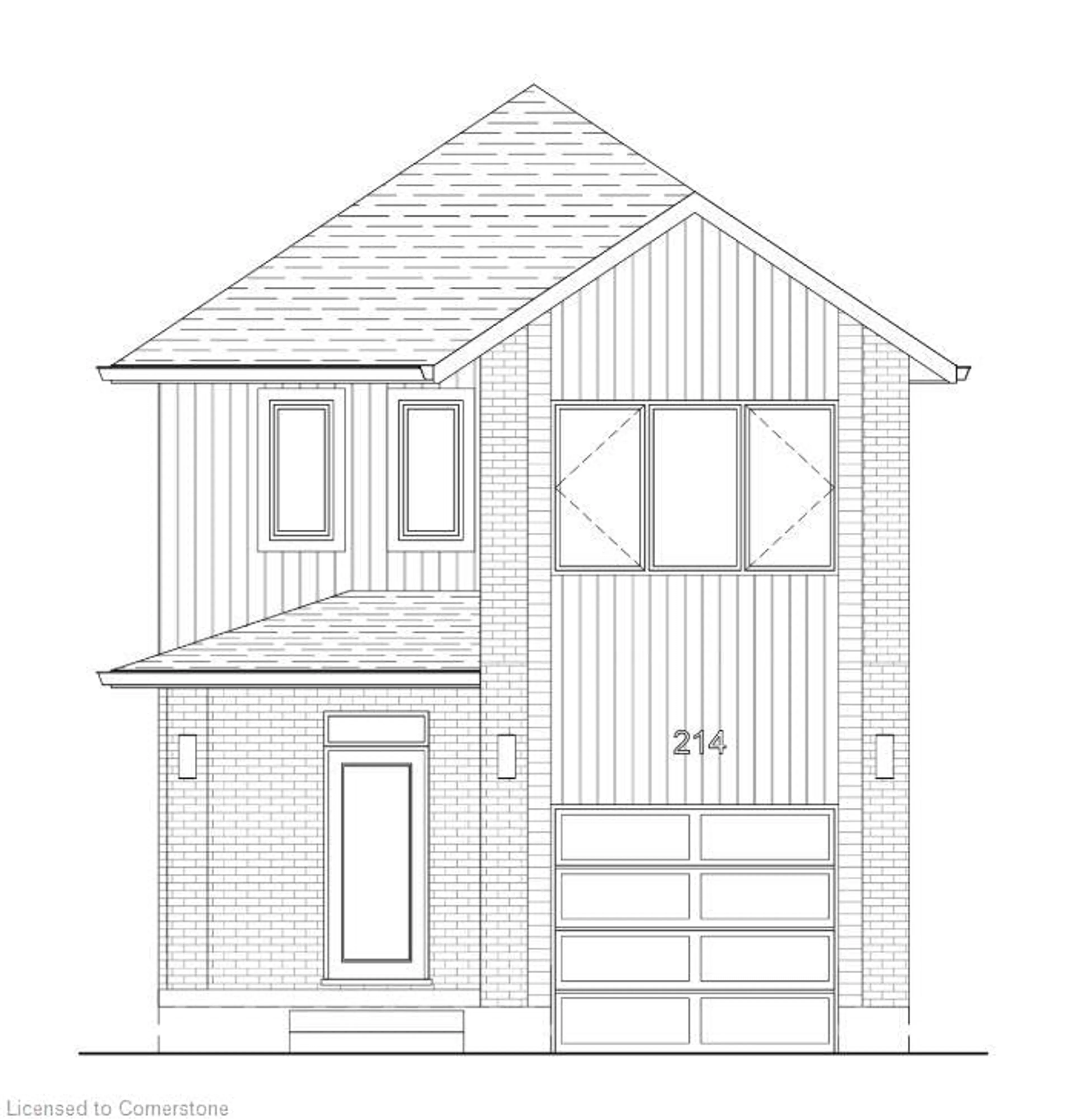 Home with brick exterior material, building for LOT 52 Rivergreen Cres, Cambridge Ontario N1S 0G1