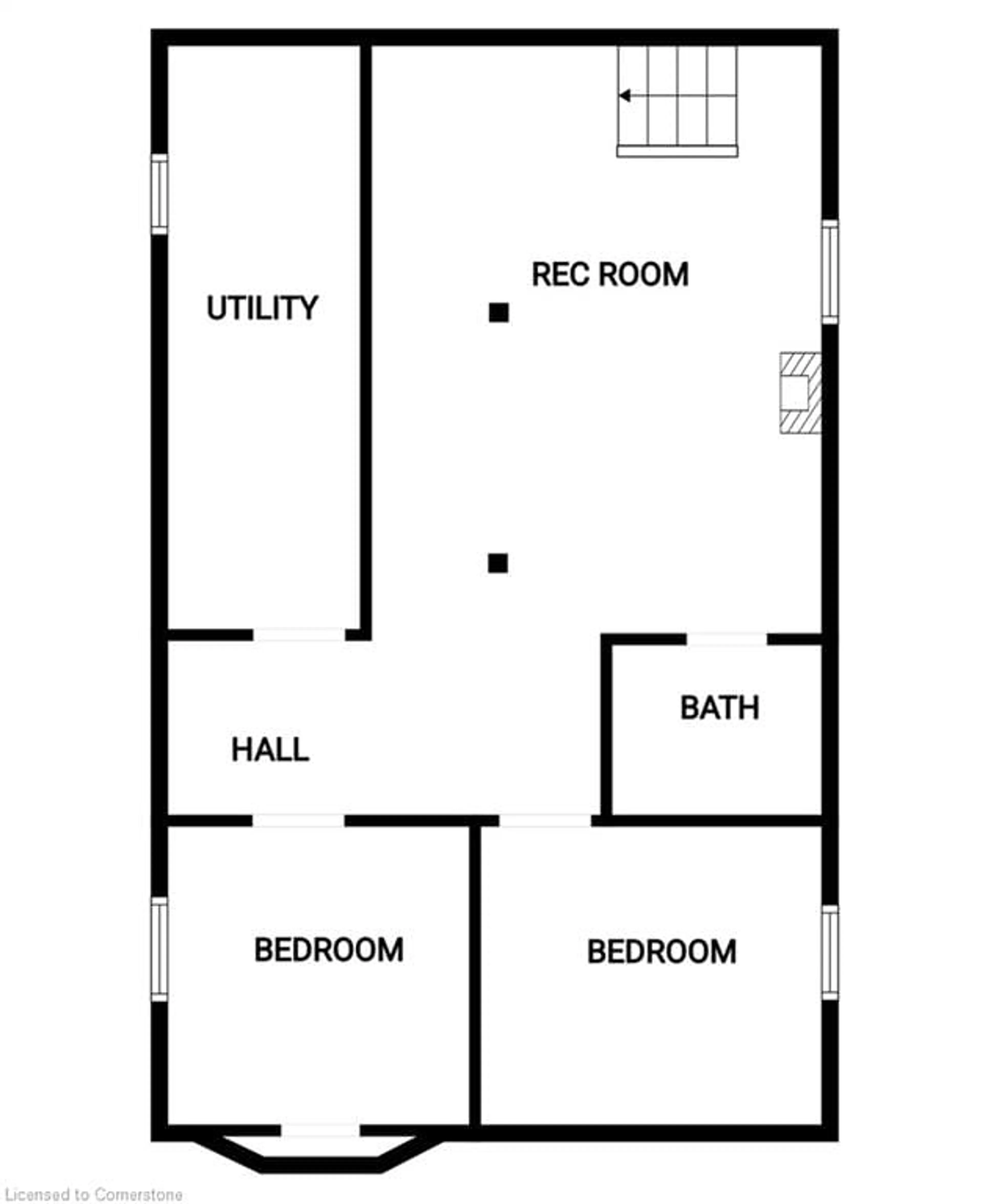 Floor plan for 152 Glencairn Ave, Hamilton Ontario L8K 3N9