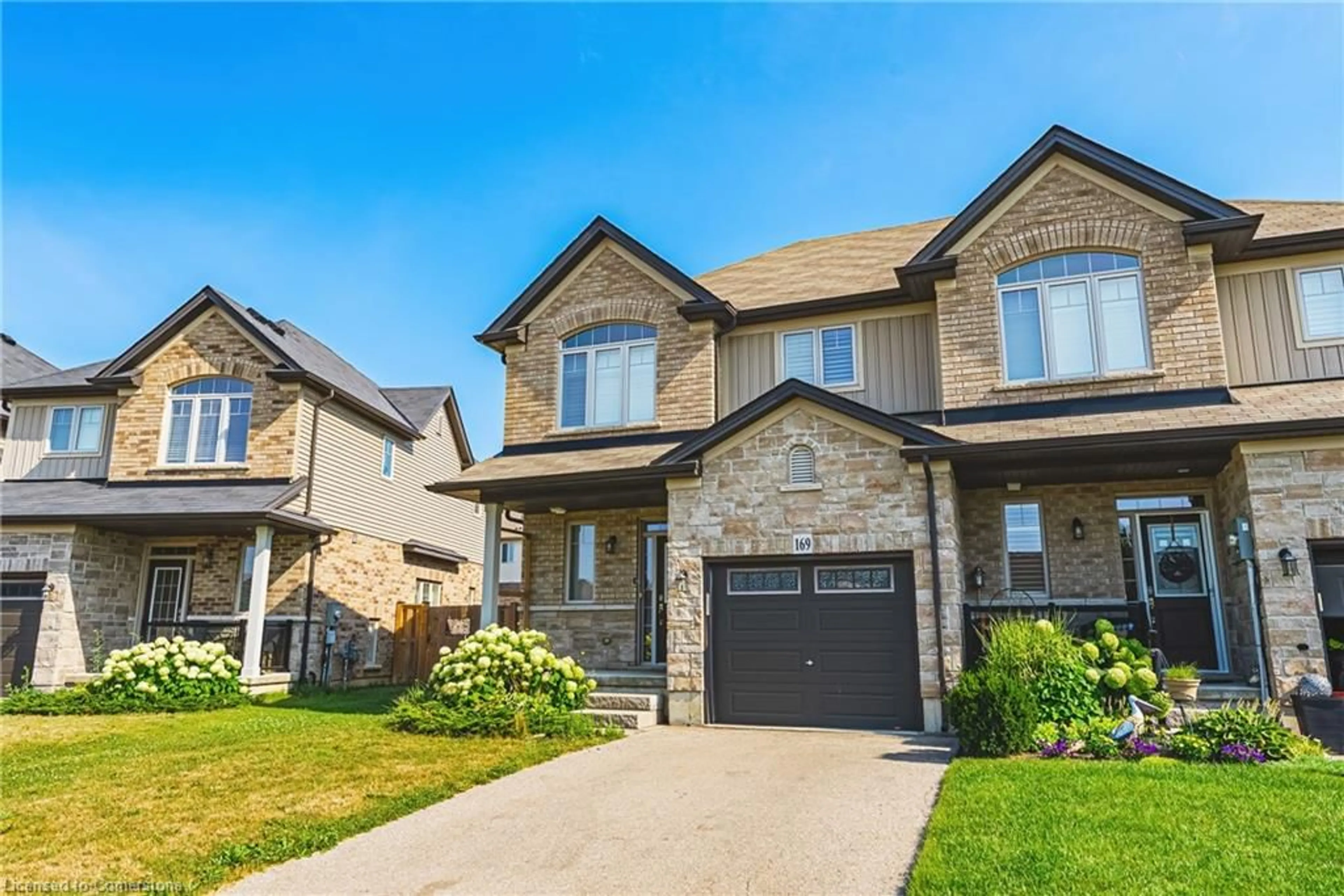 Home with brick exterior material, street for 169 Fall Fair Way, Binbrook Ontario L0R 1C0