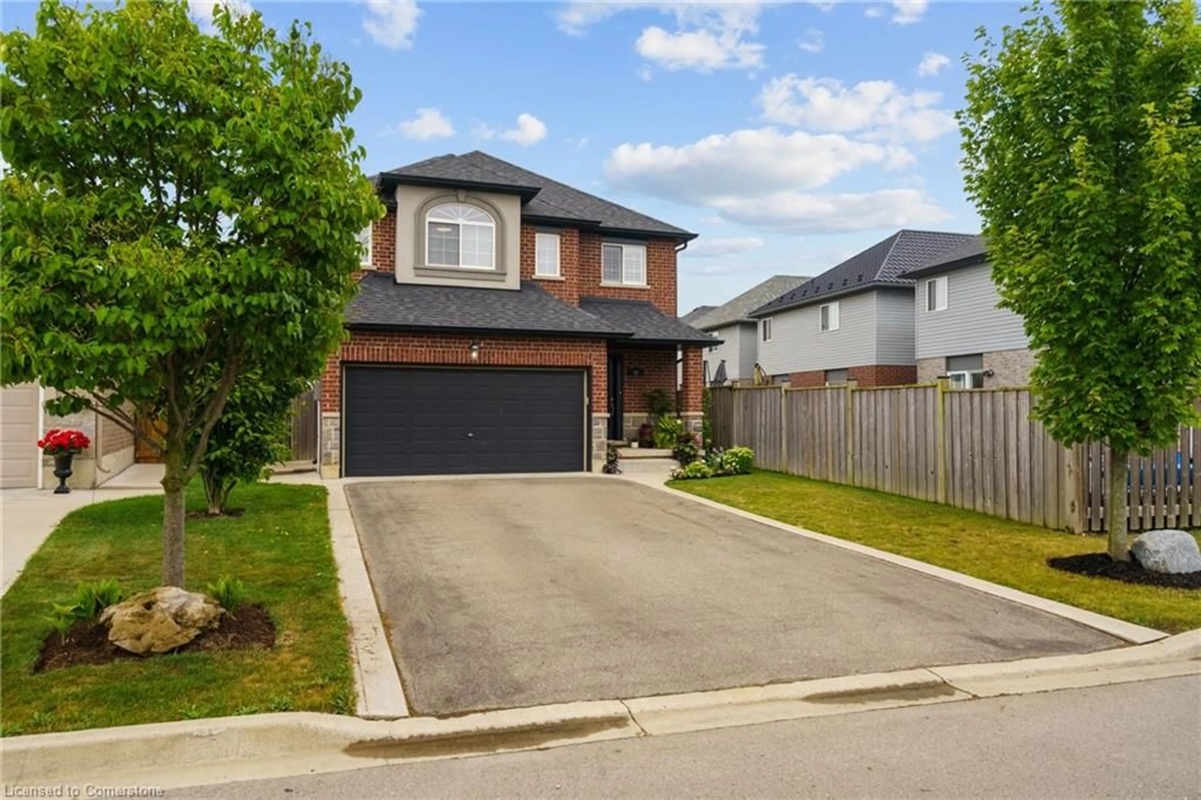 A pic from outside/outdoor area/front of a property/back of a property/a pic from drone, street for 40 Stoneglen Way, Mount Hope Ontario L0R 1W0