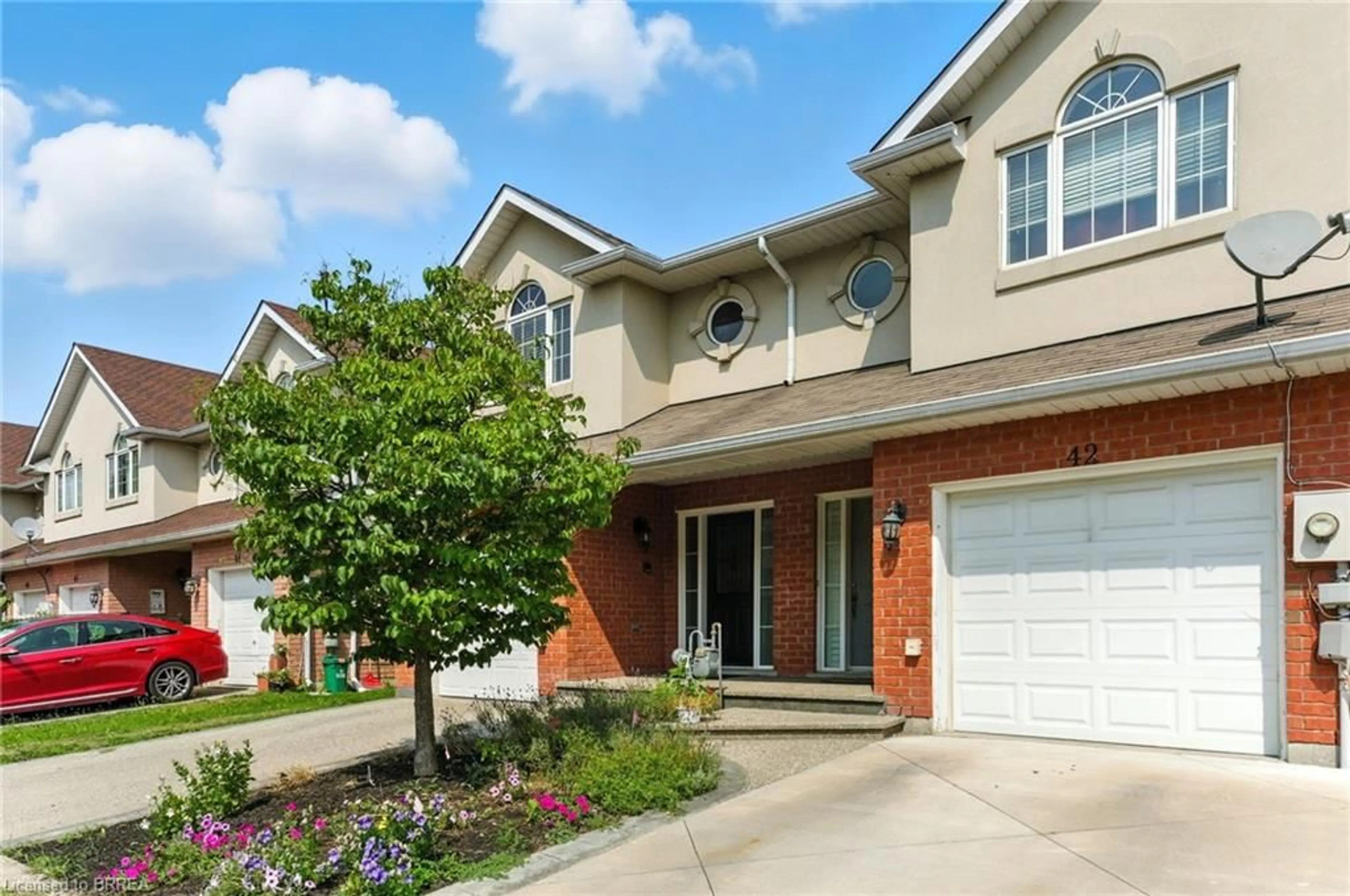 Home with brick exterior material, street for 20 Mcconkey Cres #43, Brantford Ontario N3S 0B9