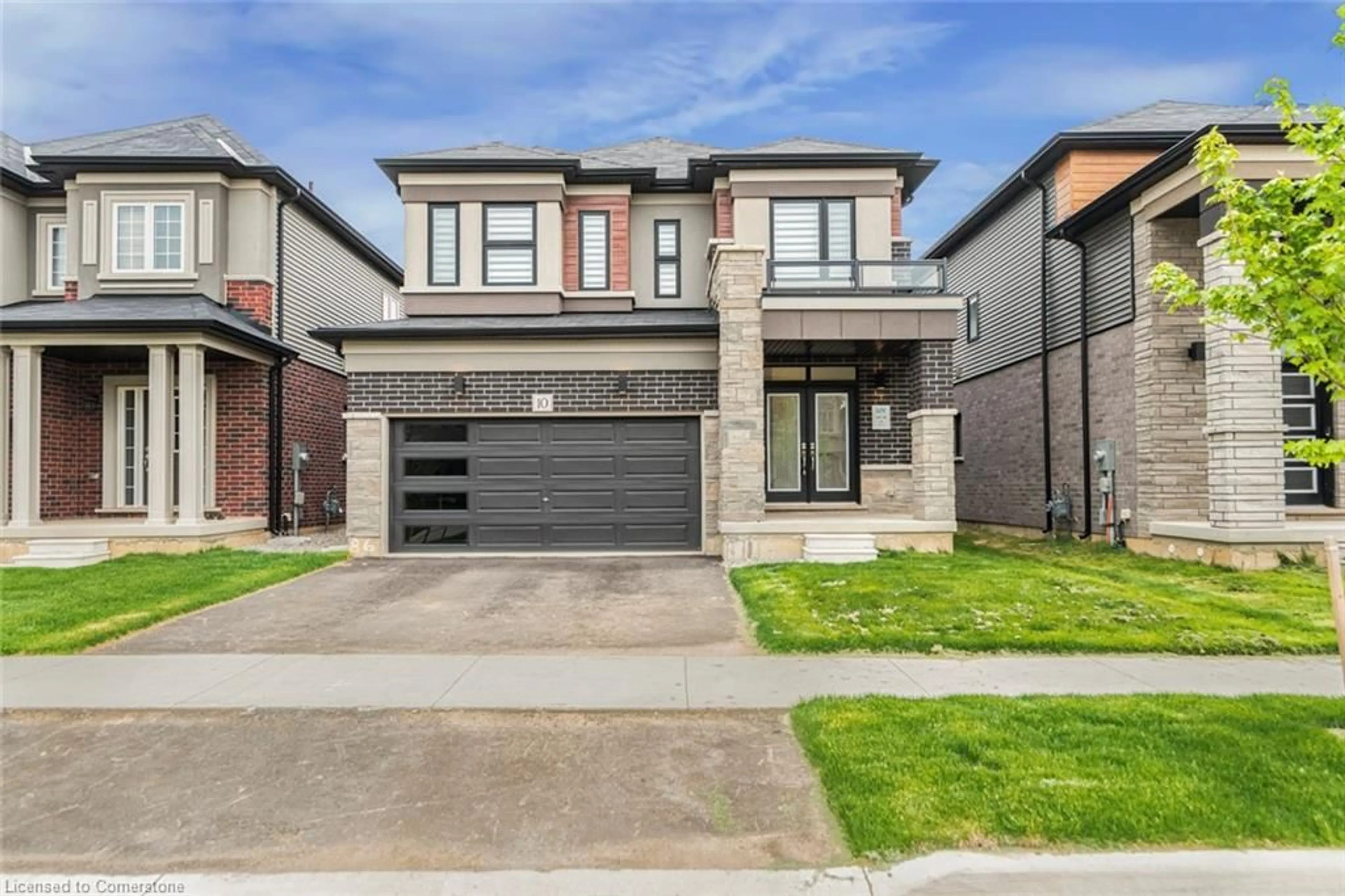 Home with brick exterior material, street for 10 Ingalls Ave, Brantford Ontario N3V 0B2