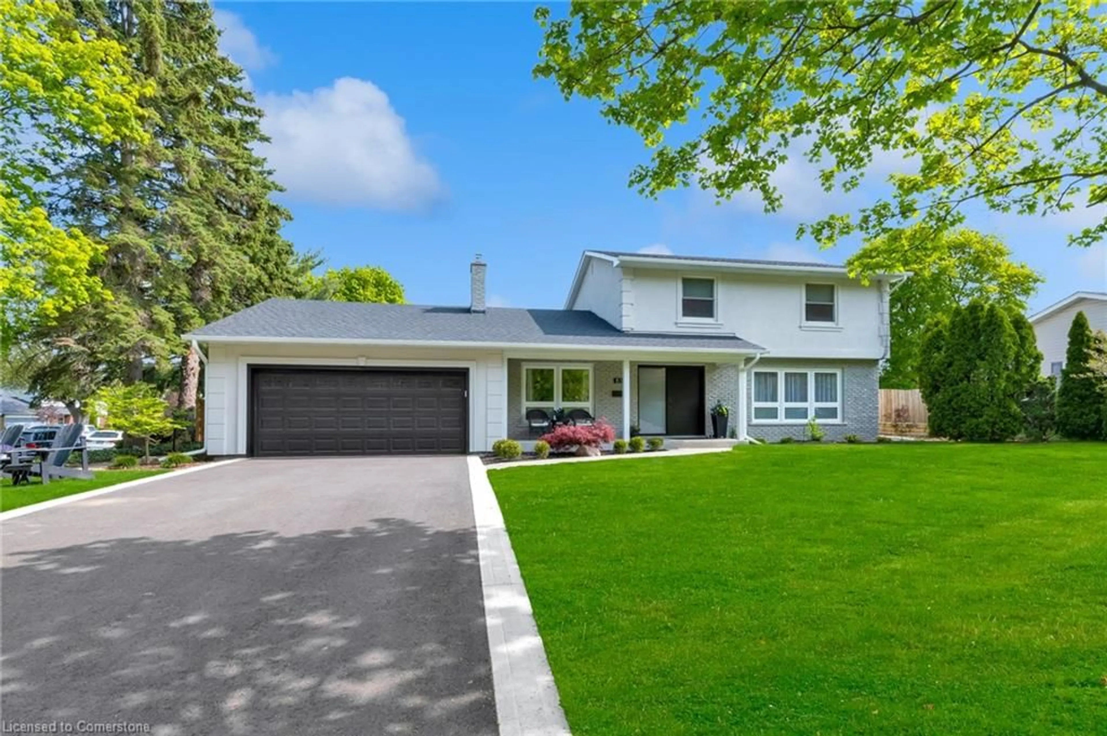 Home with vinyl exterior material, street for 83 Dorchester Dr, Grimsby Ontario L3M 1B1