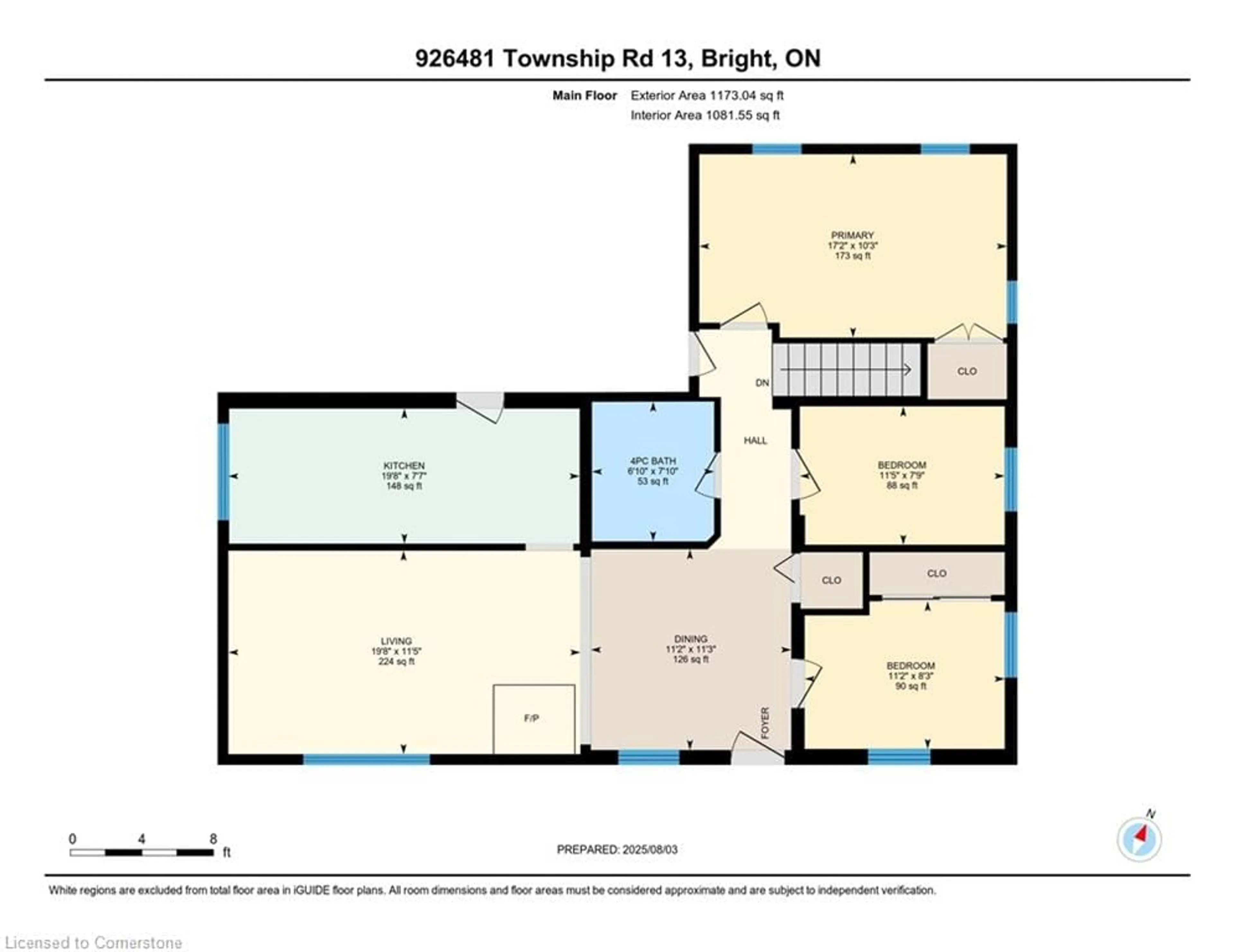 Floor plan for 926481 Township Road 13, Bright Ontario N0J 1B0