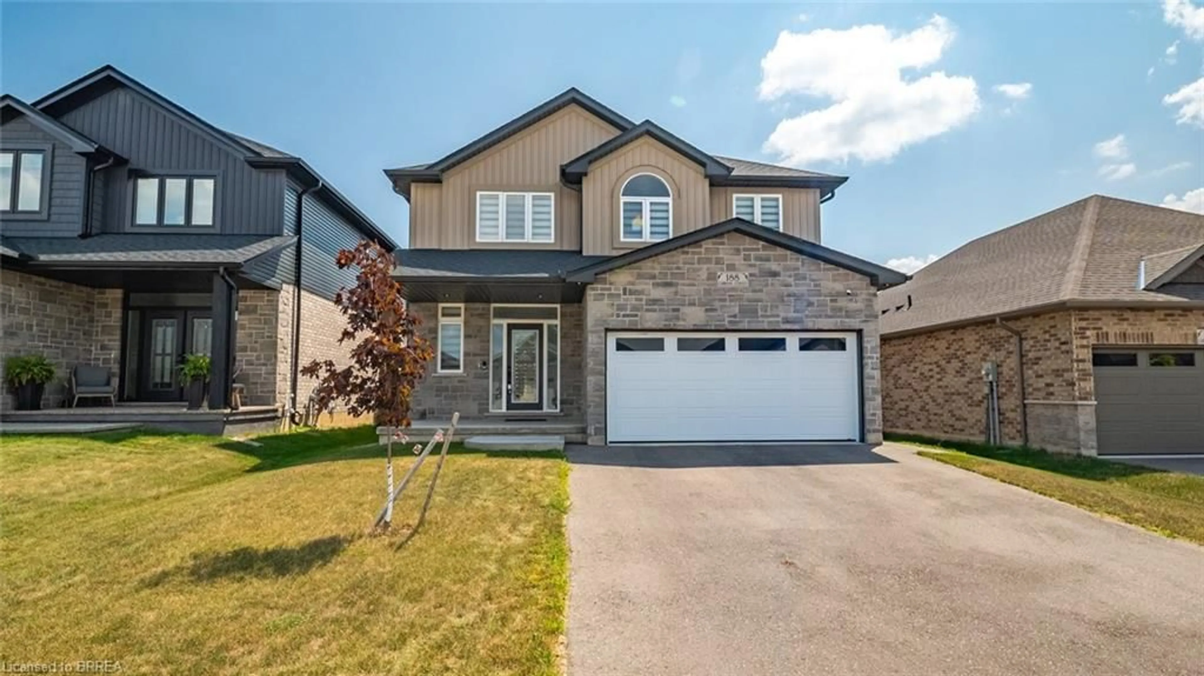 Home with brick exterior material, street for 188 Gibbons St, Waterford Ontario N0E 1Y0
