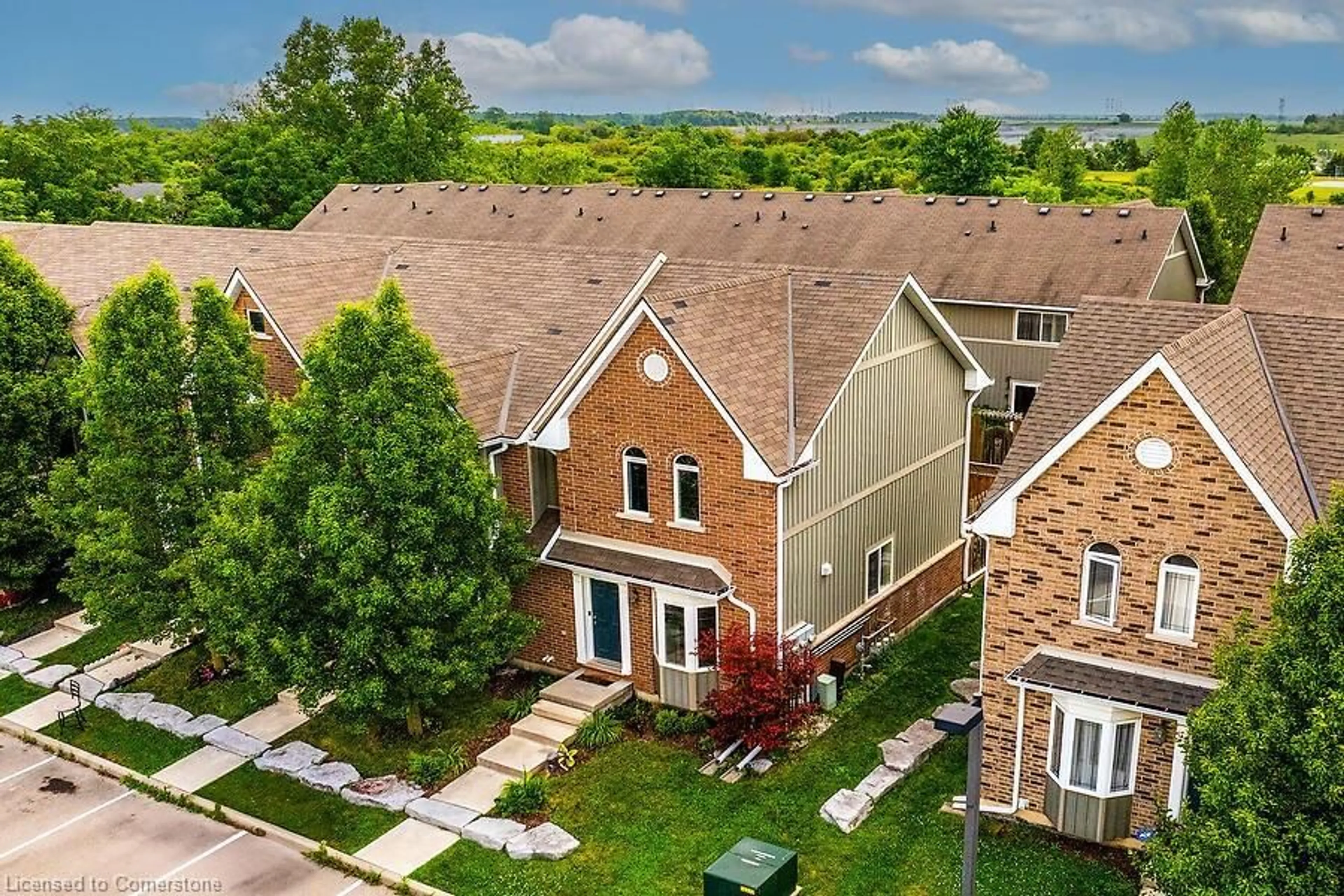 A pic from outside/outdoor area/front of a property/back of a property/a pic from drone, street for 68A Main St #22, Hagersville Ontario N0A 1H0