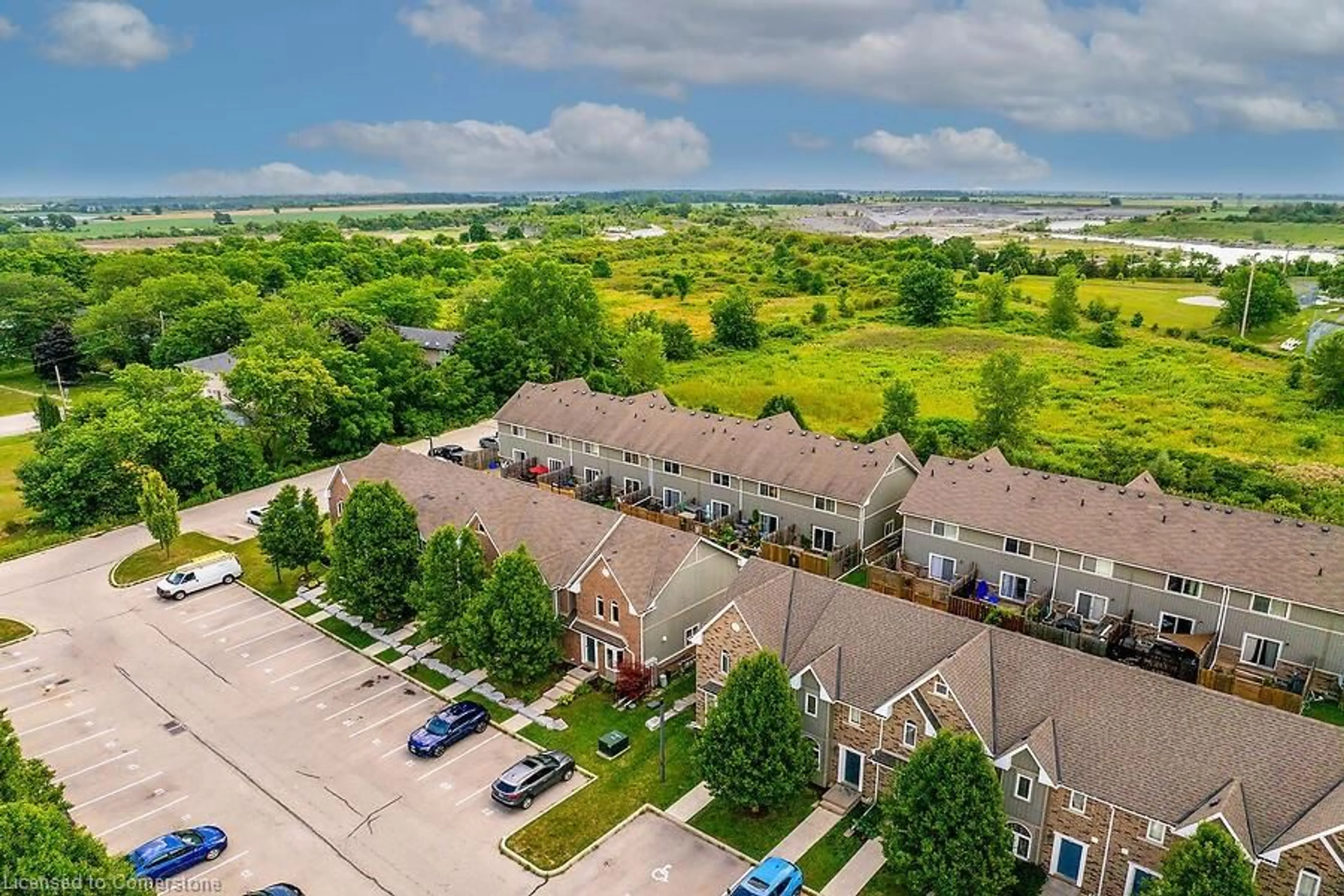 A pic from outside/outdoor area/front of a property/back of a property/a pic from drone, unknown for 68A Main St #22, Hagersville Ontario N0A 1H0