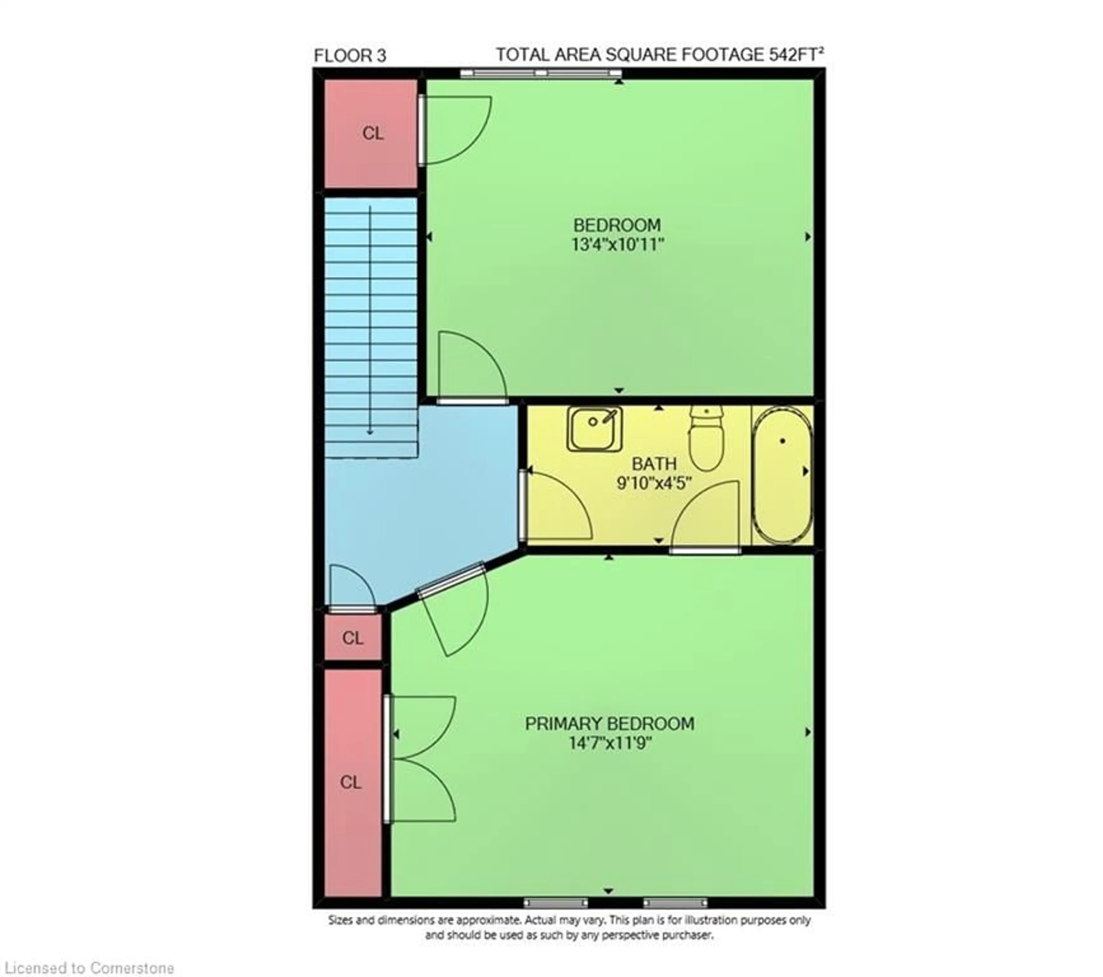 Floor plan for 68A Main St #22, Hagersville Ontario N0A 1H0