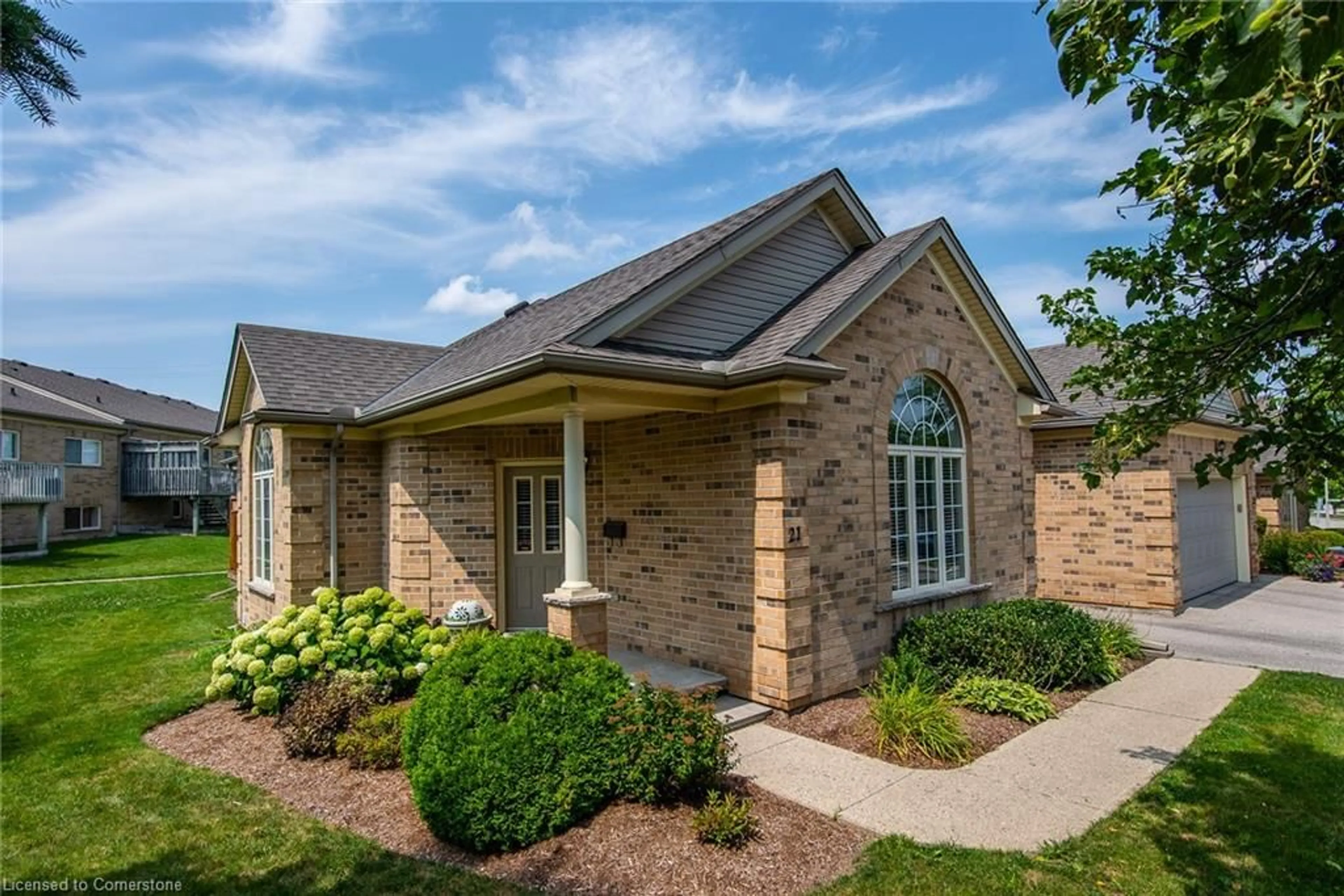 Home with brick exterior material, street for 545 Laurelwood Dr #21, Waterloo Ontario N2V 2R4