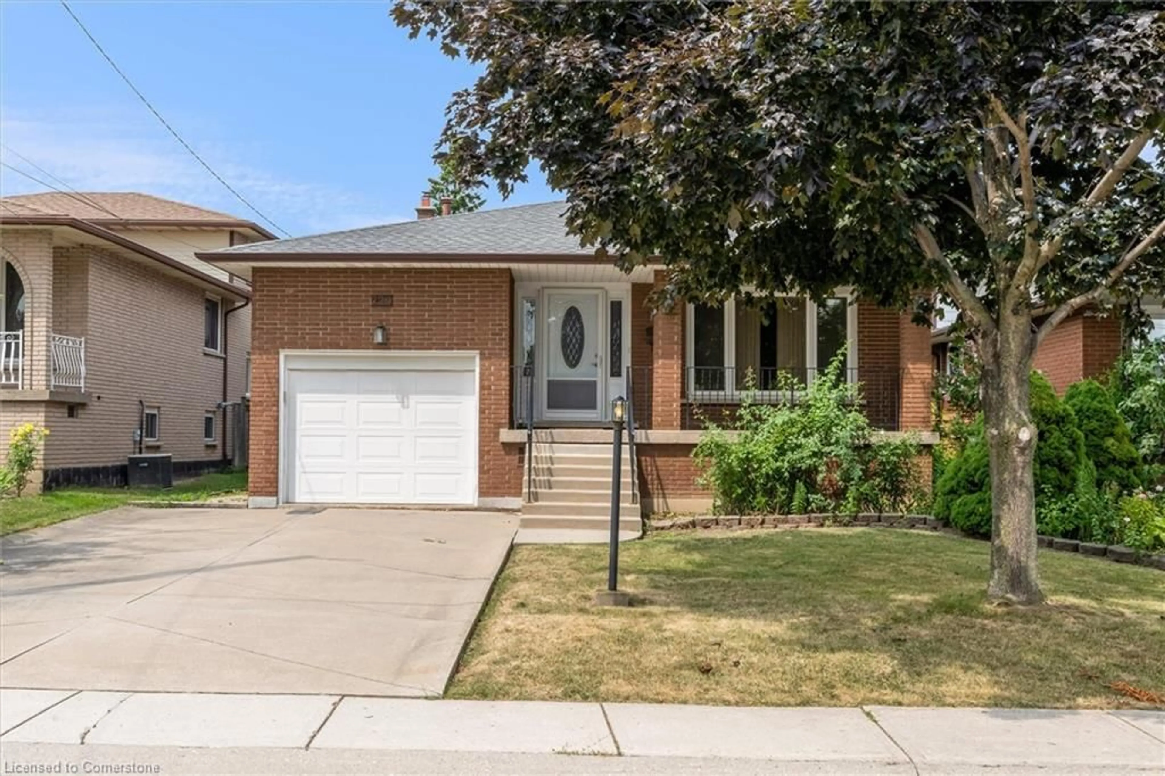 Home with brick exterior material, street for 120 Ravenbury Dr, Hamilton Ontario L8W 2B5
