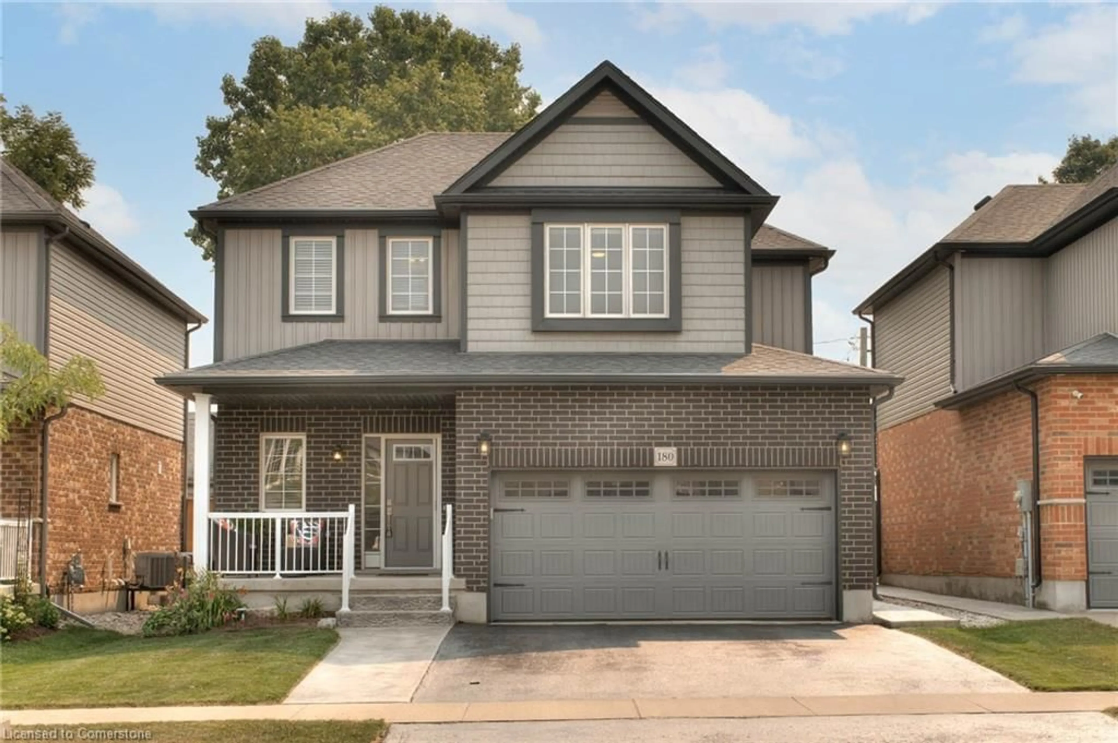 Home with brick exterior material, street for 180 Snyder Ave, Elmira Ontario N3B 0C9