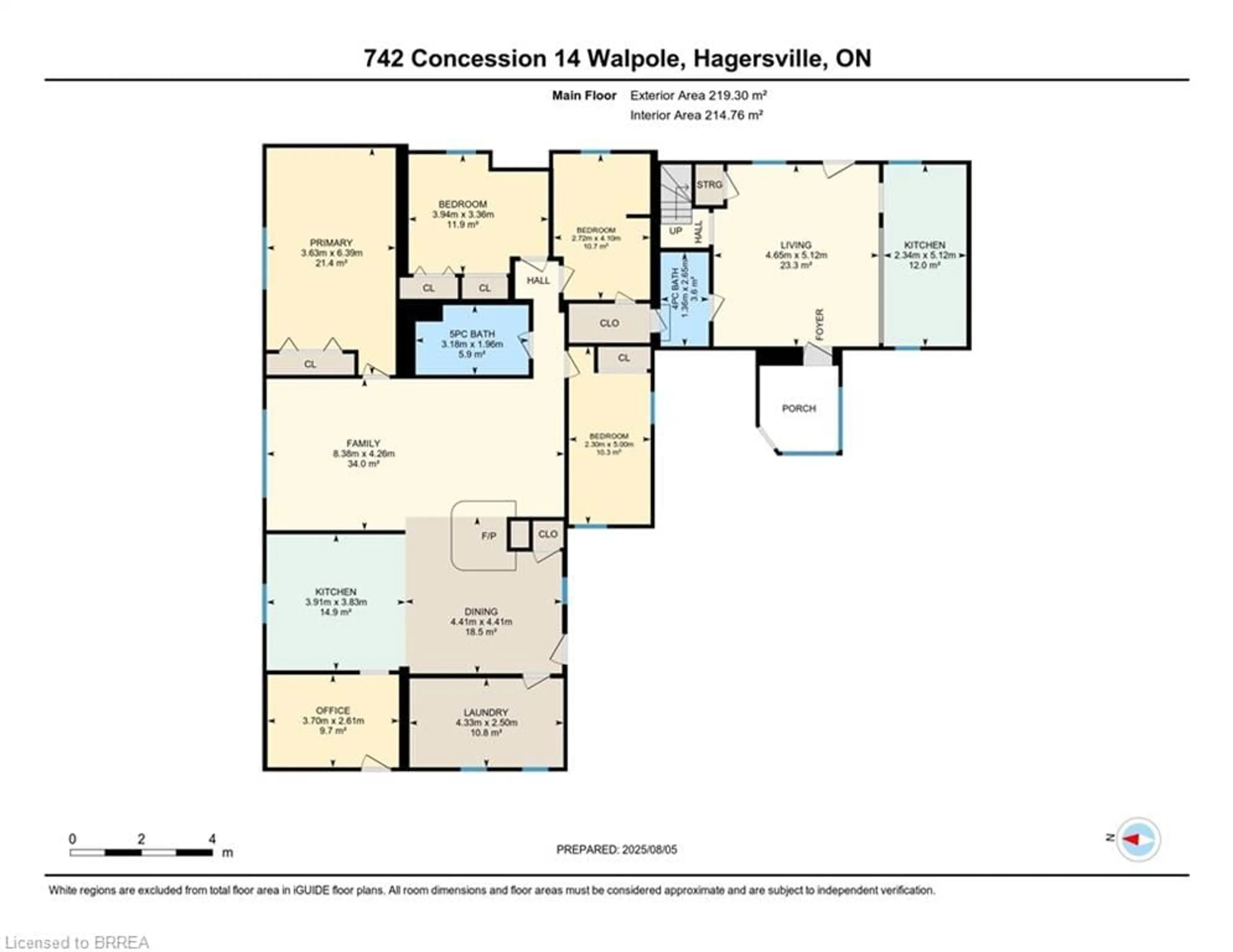 Floor plan for 742 Conc 14 Walpole Conc, Hagersville Ontario N0A 1H0