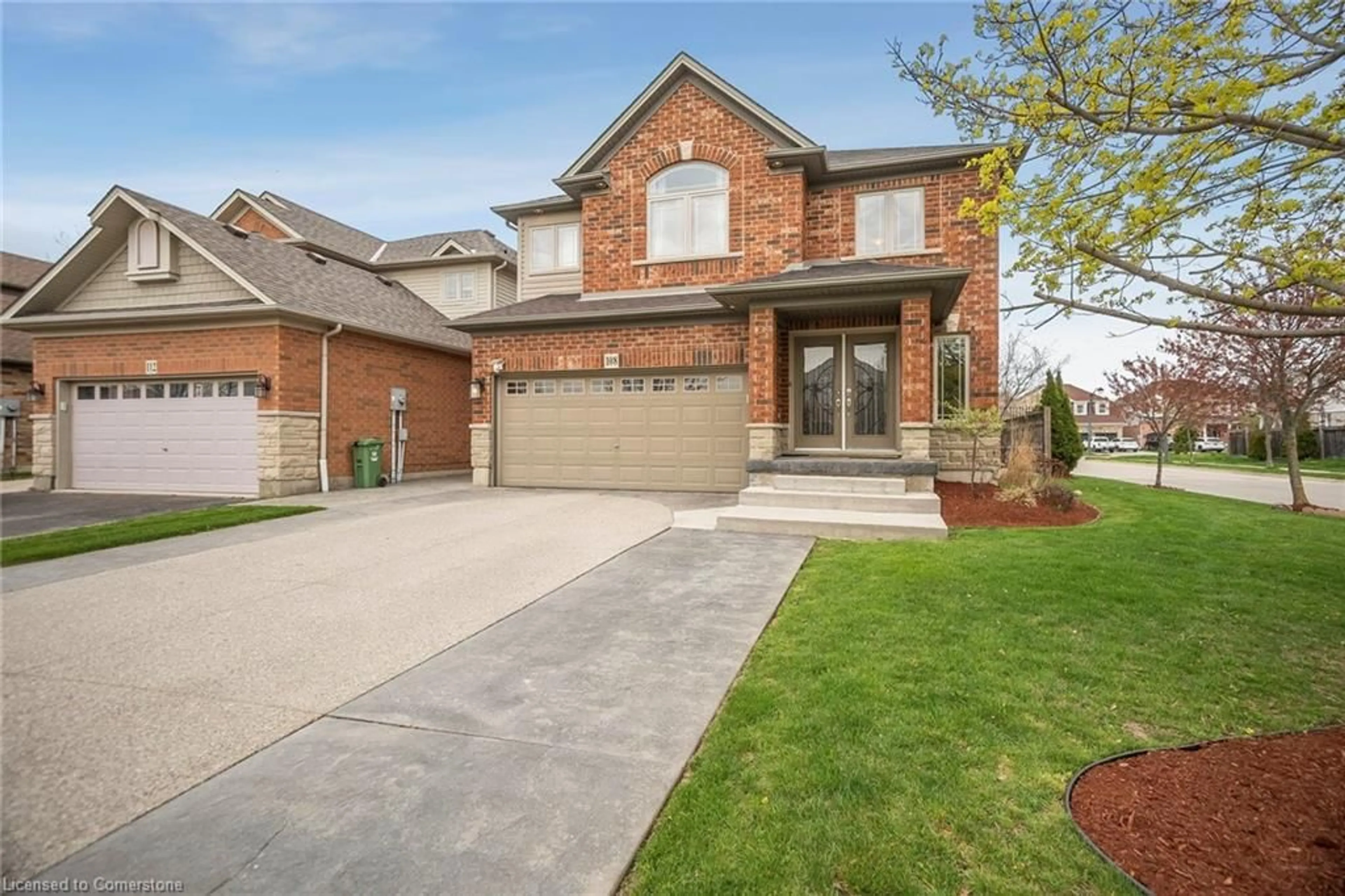 Home with brick exterior material, street for 108 Great Oak Trail Trail, Binbrook Ontario L0R 1C0