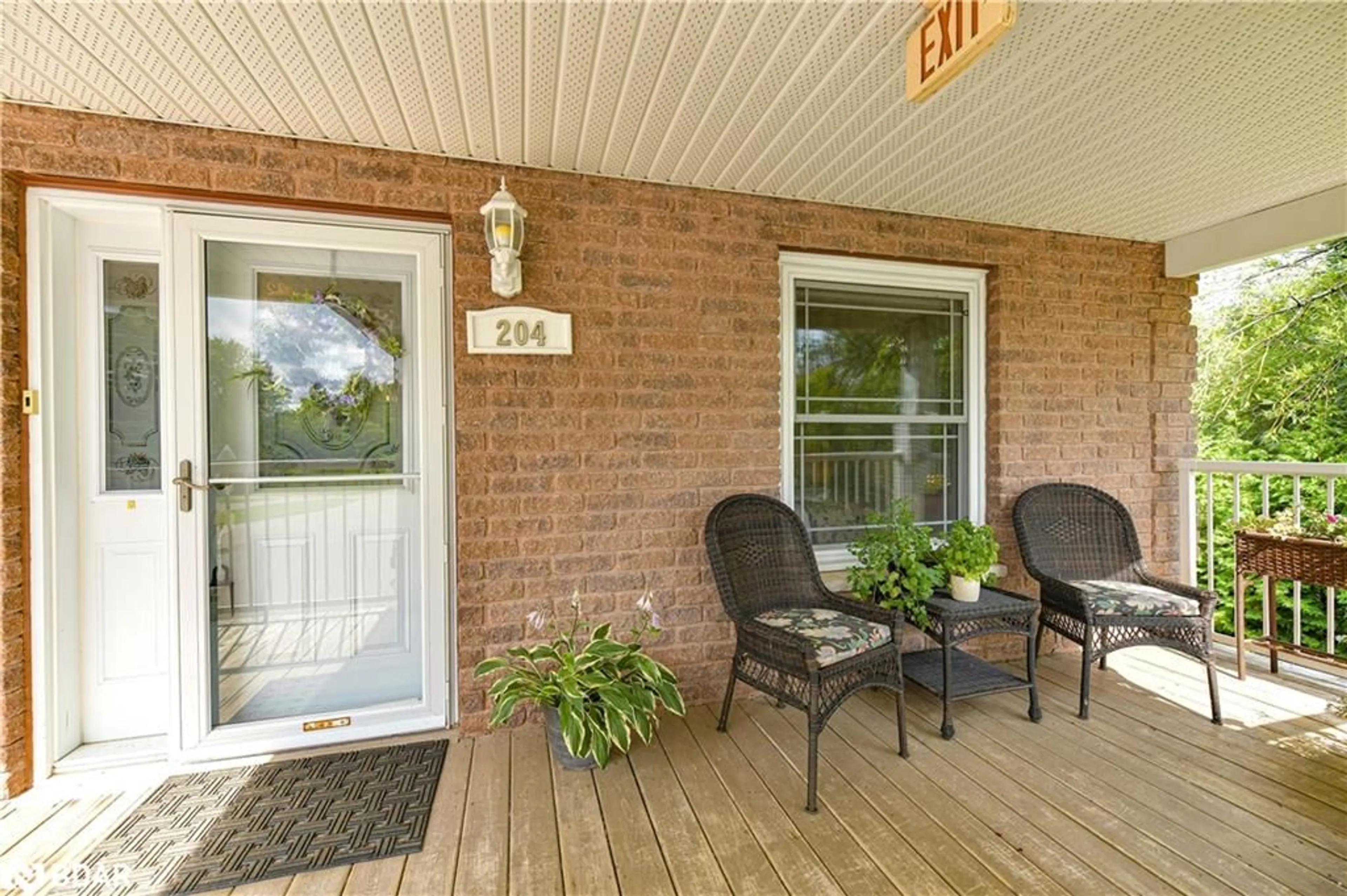 Patio, street for 43 Creighton St #204, Ramara Ontario L3V 1B1