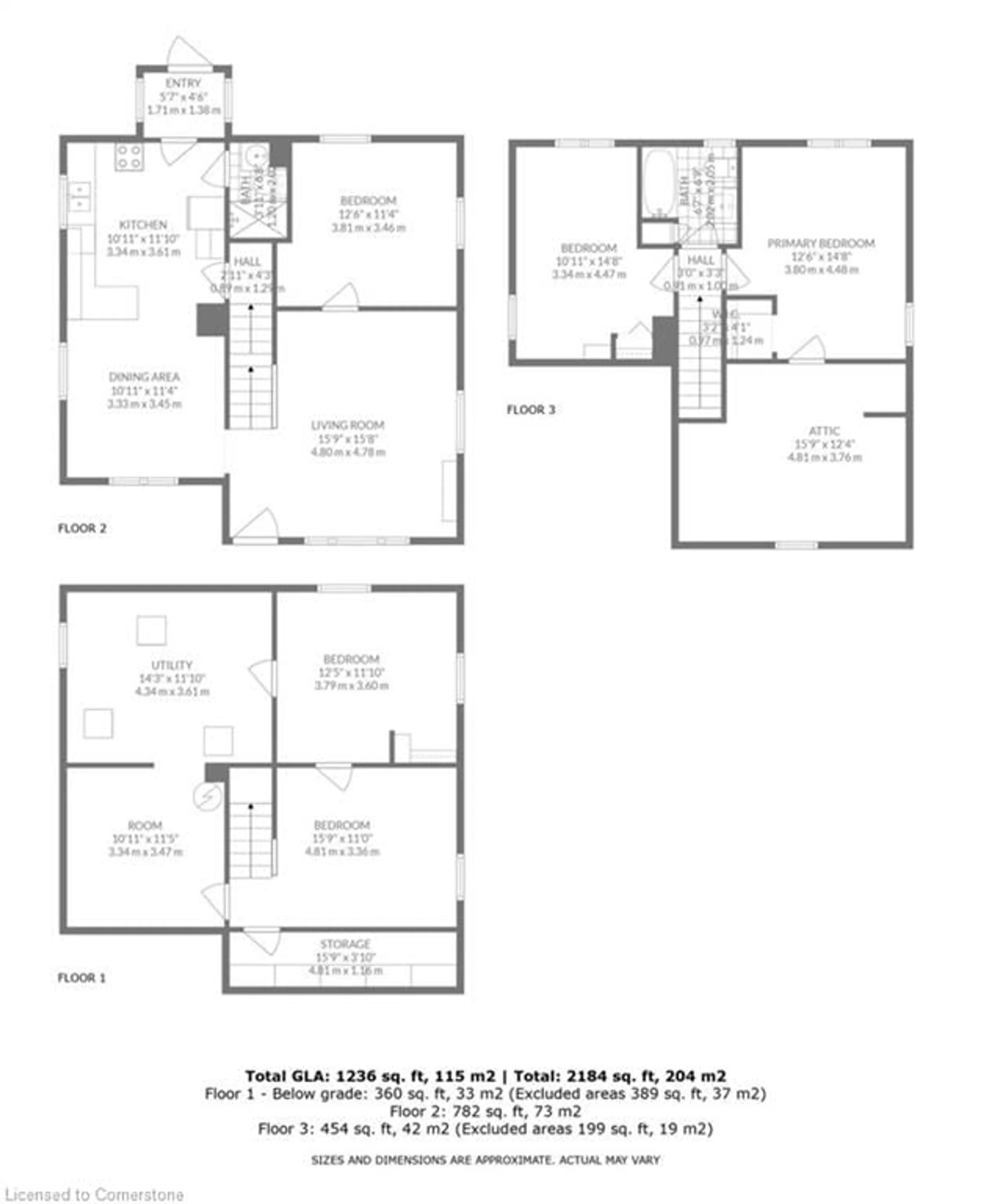 Floor plan for 509 Queensway, Simcoe Ontario N3Y 4R5