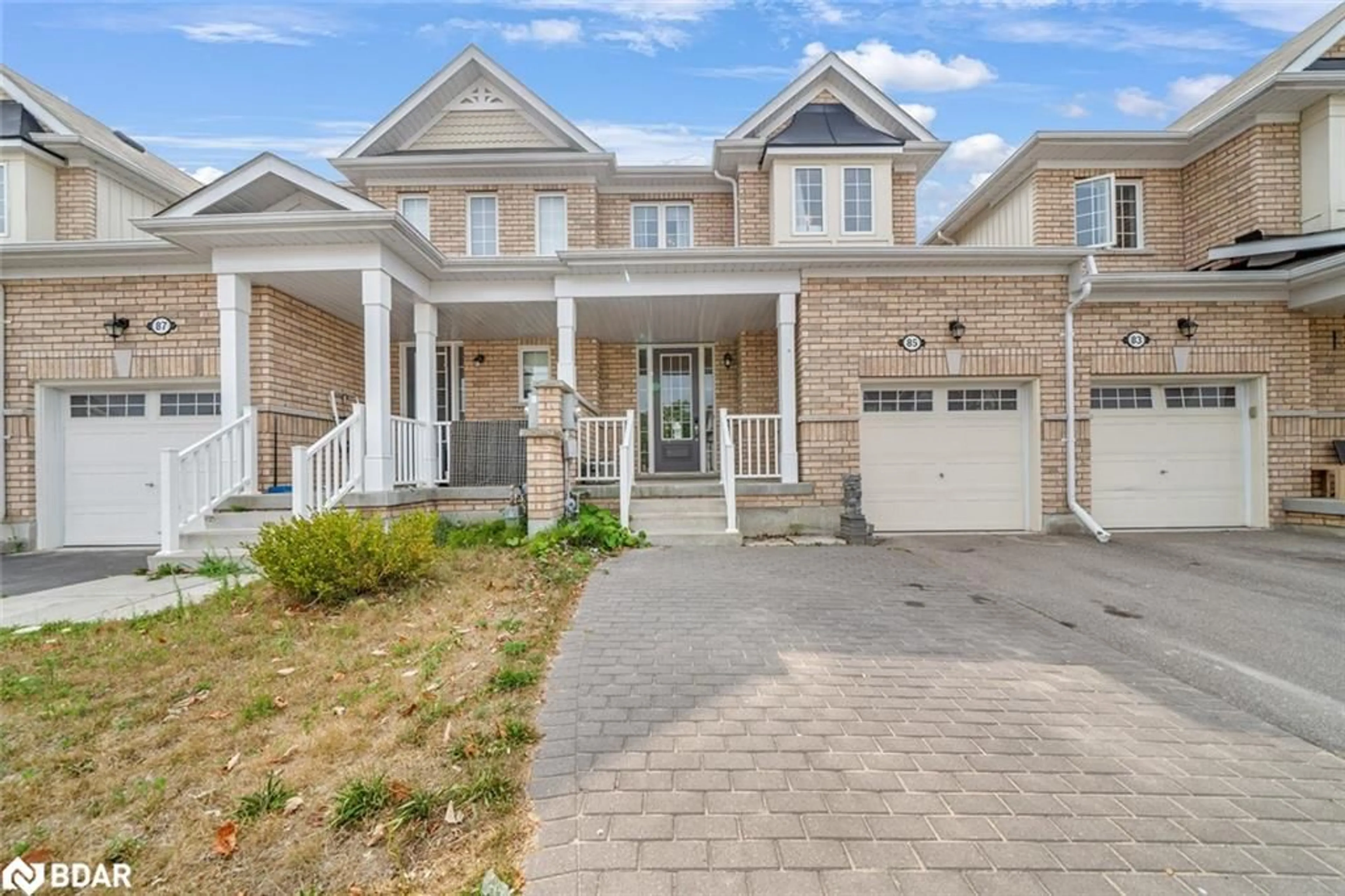 Home with brick exterior material, street for 85 Blanchard Crescent, Angus Ontario L0M 1B5