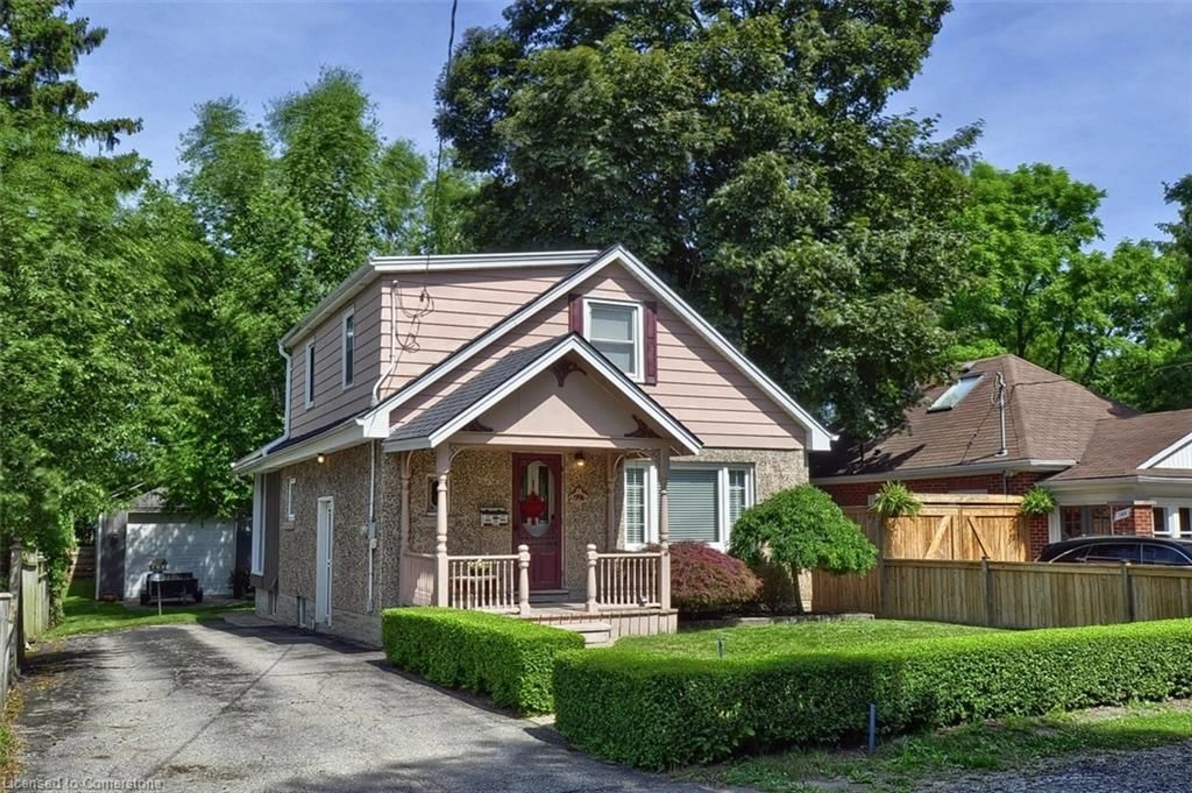 Home with brick exterior material, street for 199 1/2 Dundas Lane, Cambridge Ontario N1R 1S7