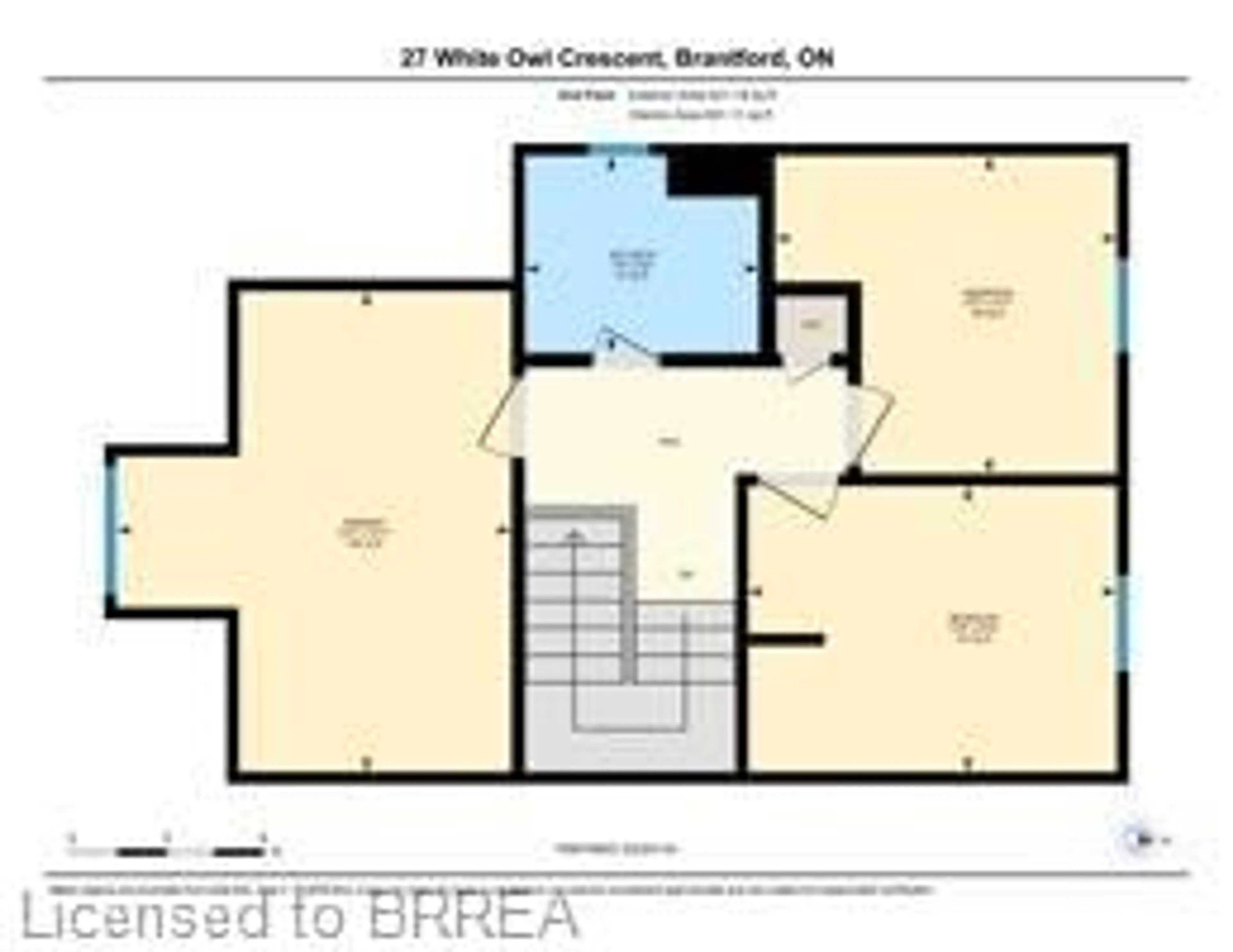 Floor plan for 27 White Owl Cres, Brantford Ontario N3P 1A1