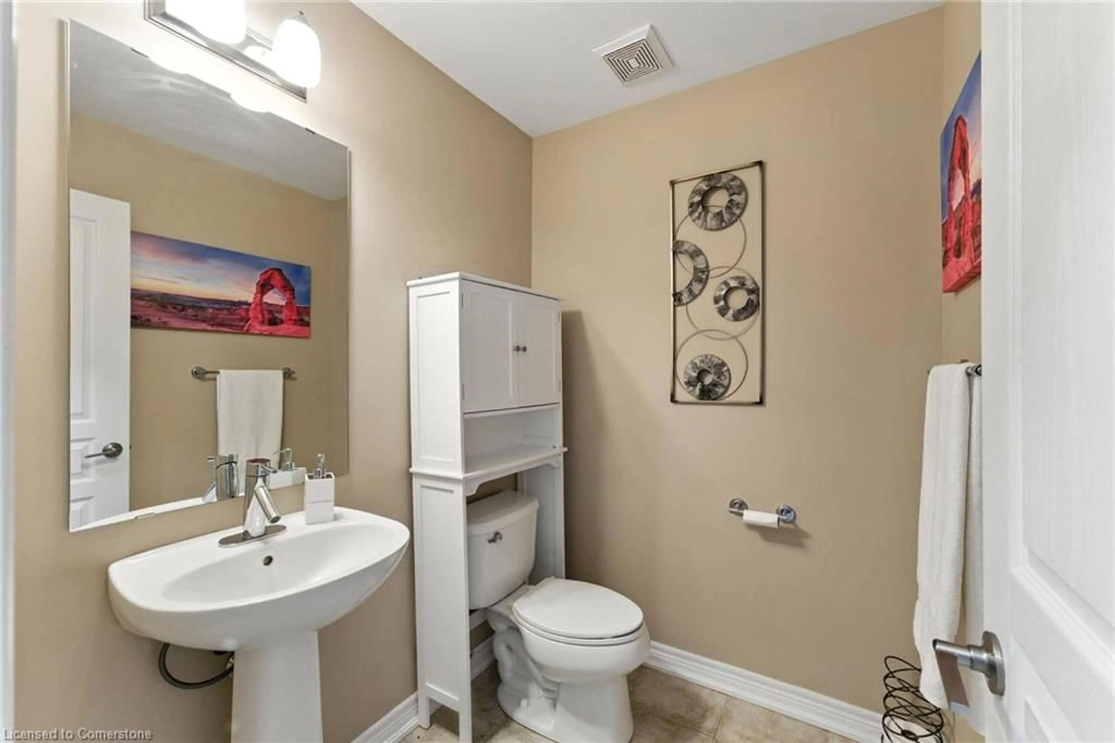 Standard bathroom, ceramic/tile floor for 541 Winston Rd #60, Grimsby Ontario L3M 0C5