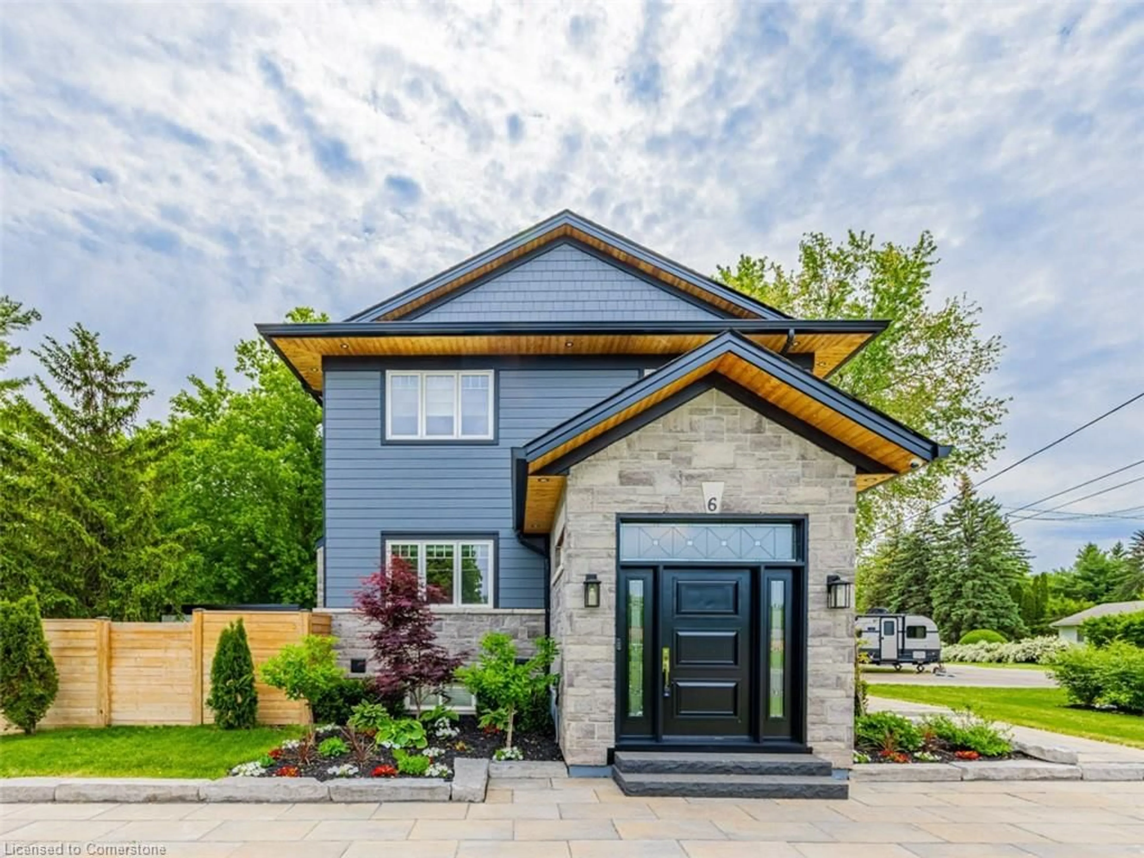 Home with brick exterior material, street for 6 Credit St, Georgetown Ontario L7G 2W1