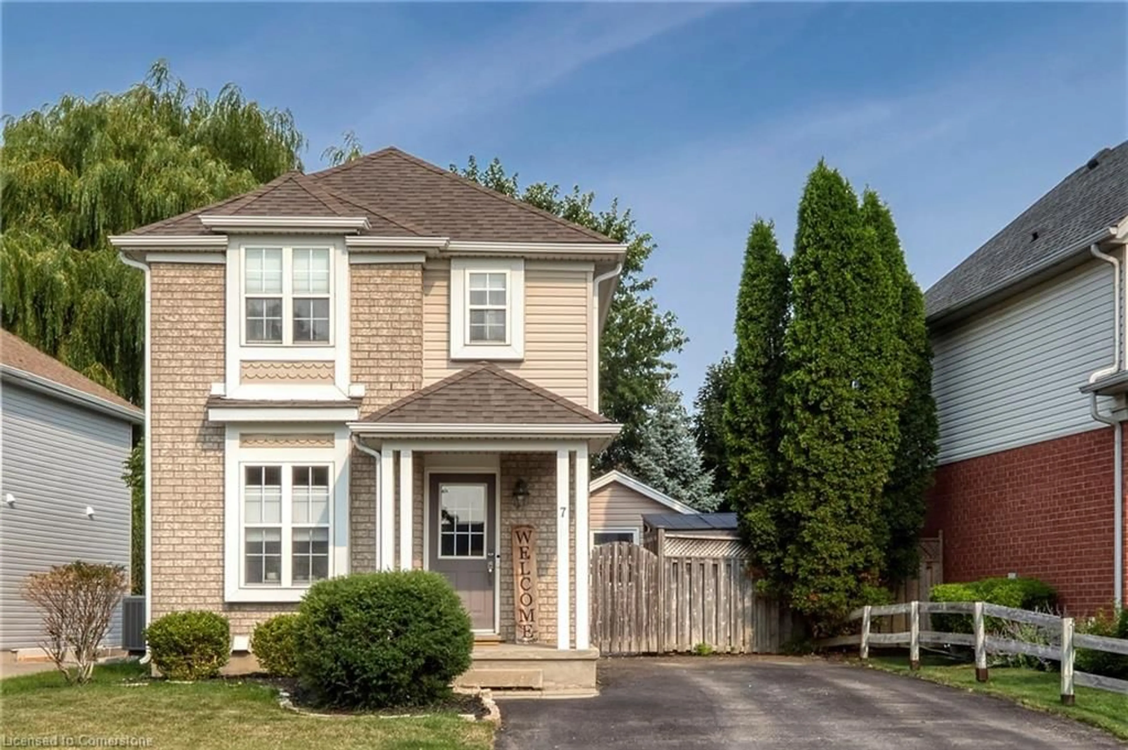 Home with brick exterior material, street for 7 Southcreek Trail, Guelph Ontario N1G 4Y8