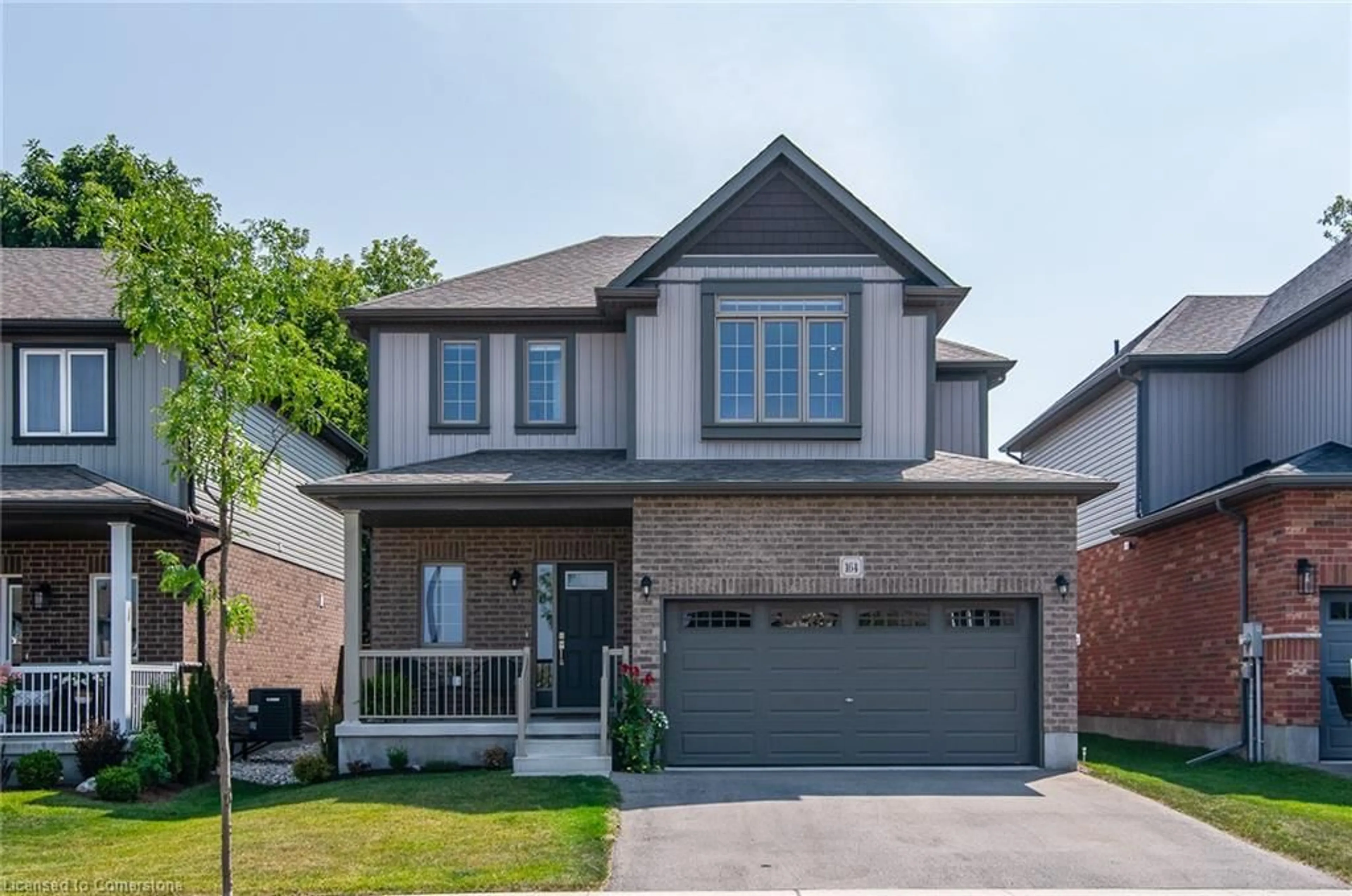 Home with brick exterior material, street for 164 Snyder Ave, Elmira Ontario N3B 0C9