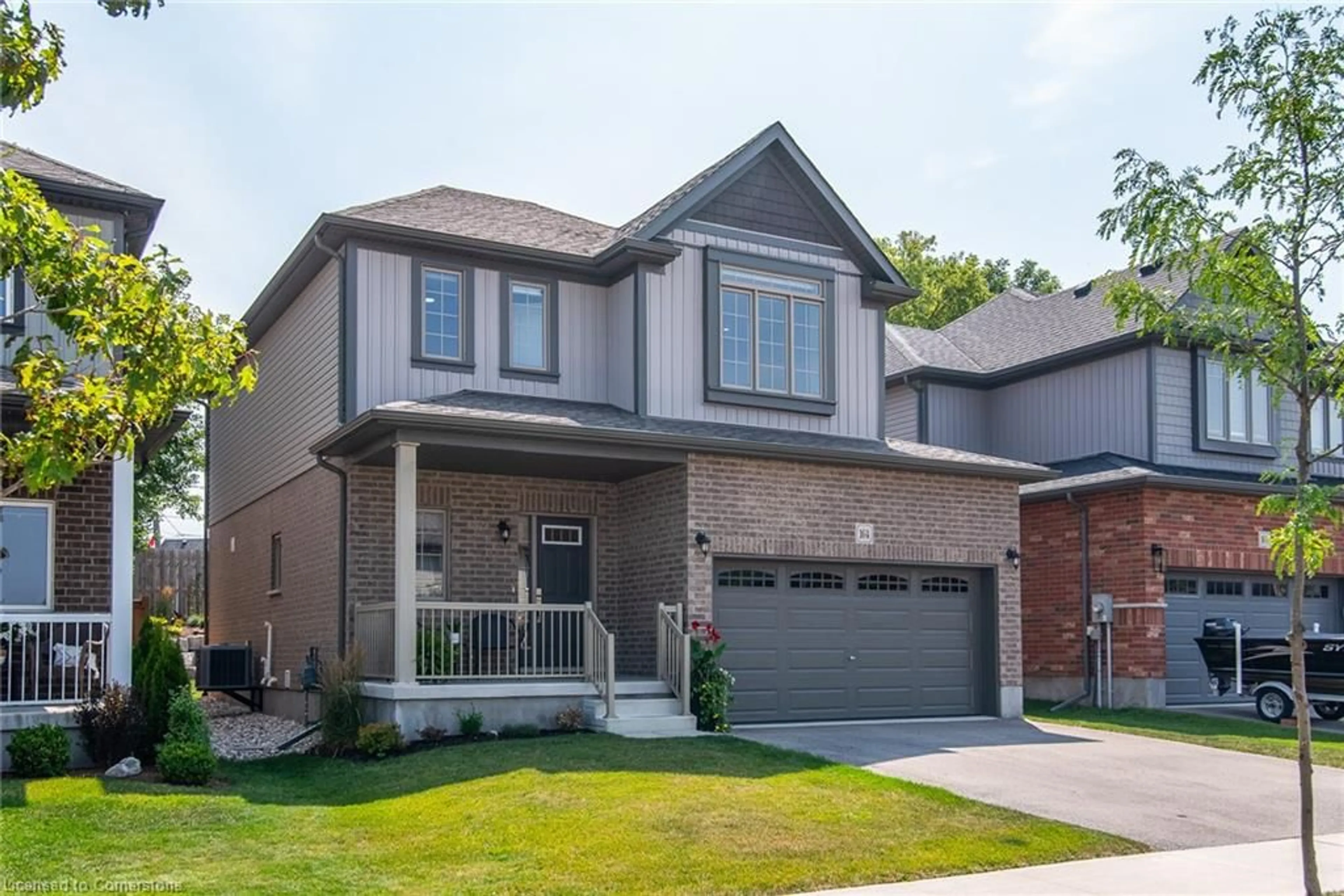 Home with brick exterior material, street for 164 Snyder Ave, Elmira Ontario N3B 0C9