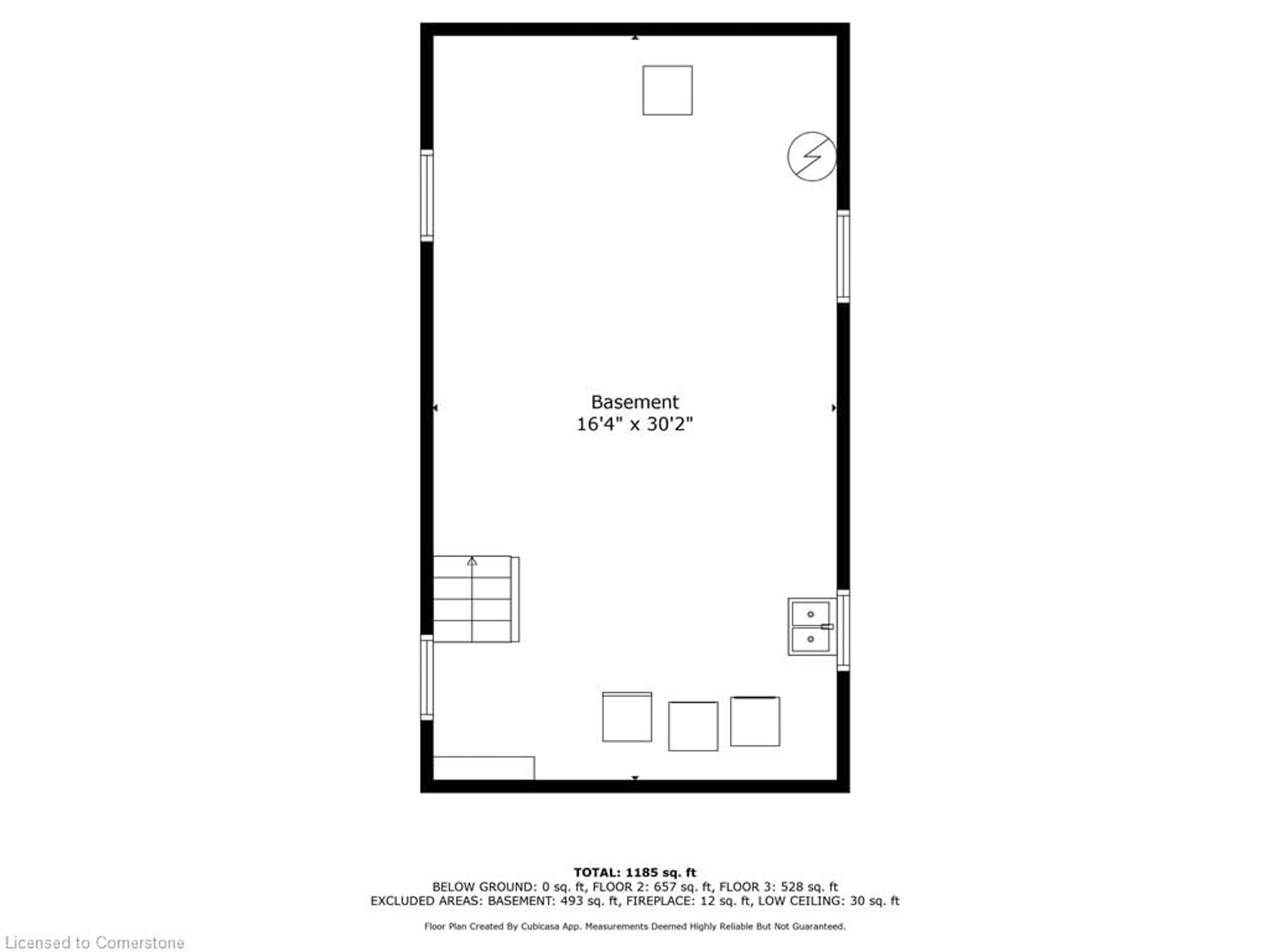 Floor plan for 50 Alpine Ave, Hamilton Ontario L9A 1A5
