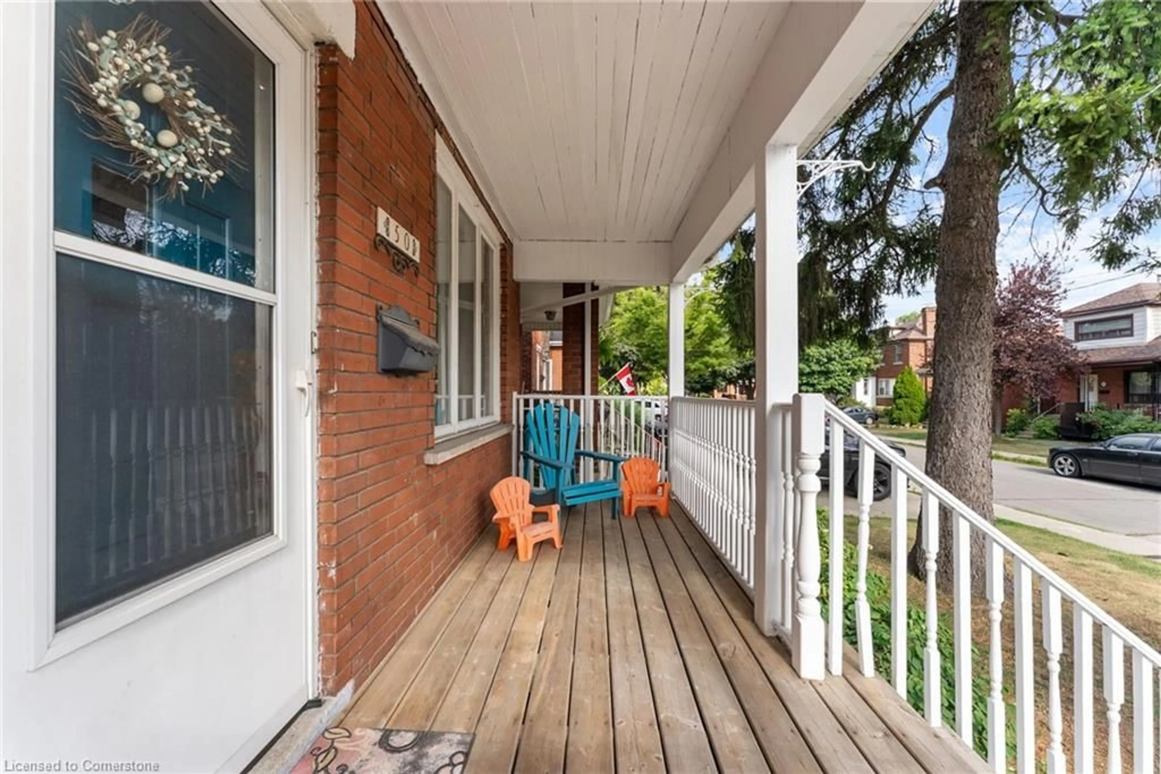 Patio, street for 50 Alpine Ave, Hamilton Ontario L9A 1A5