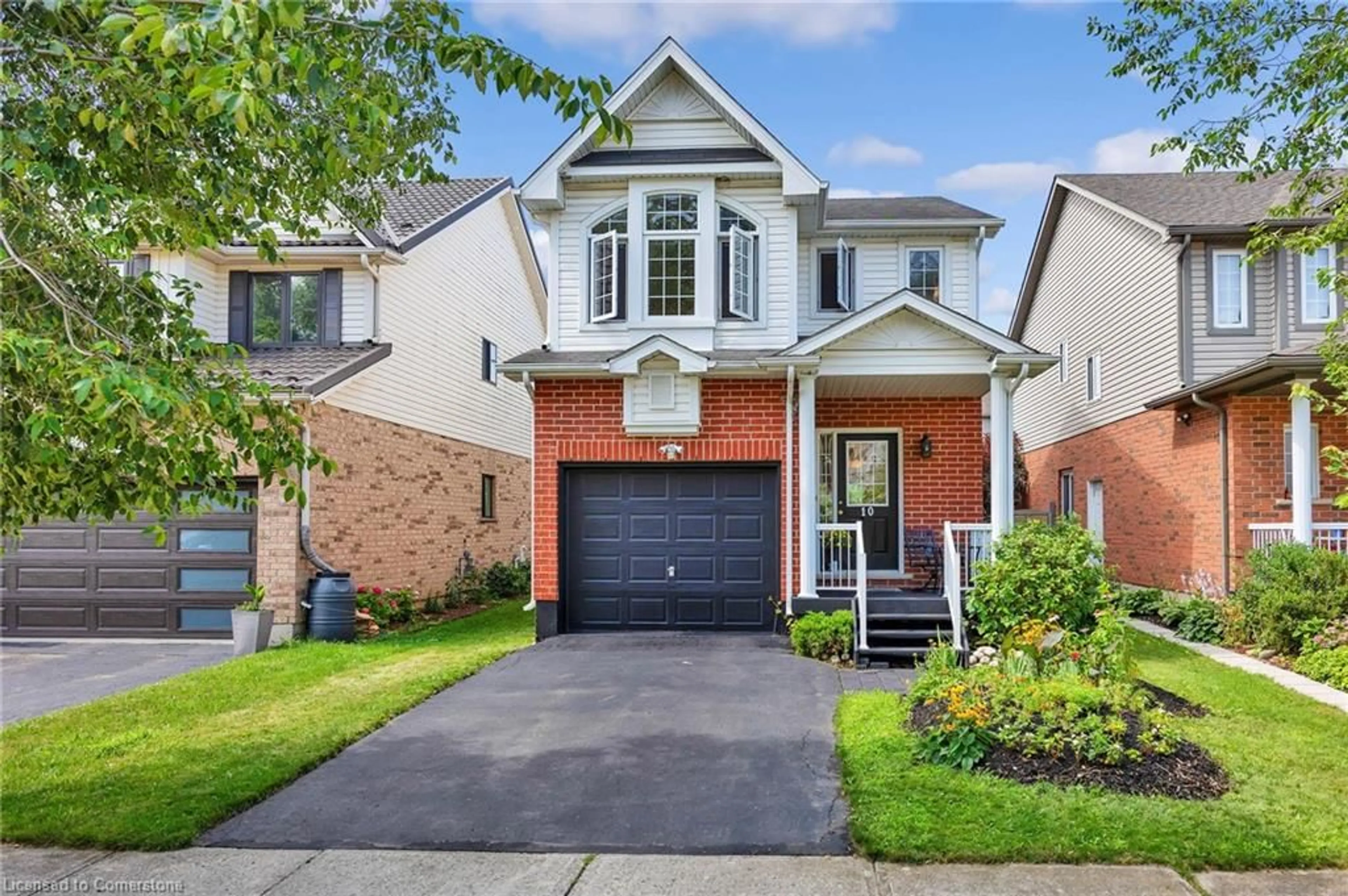 Home with brick exterior material, street for 10 Ivy Lane Crt, Kitchener Ontario N2N 3P8