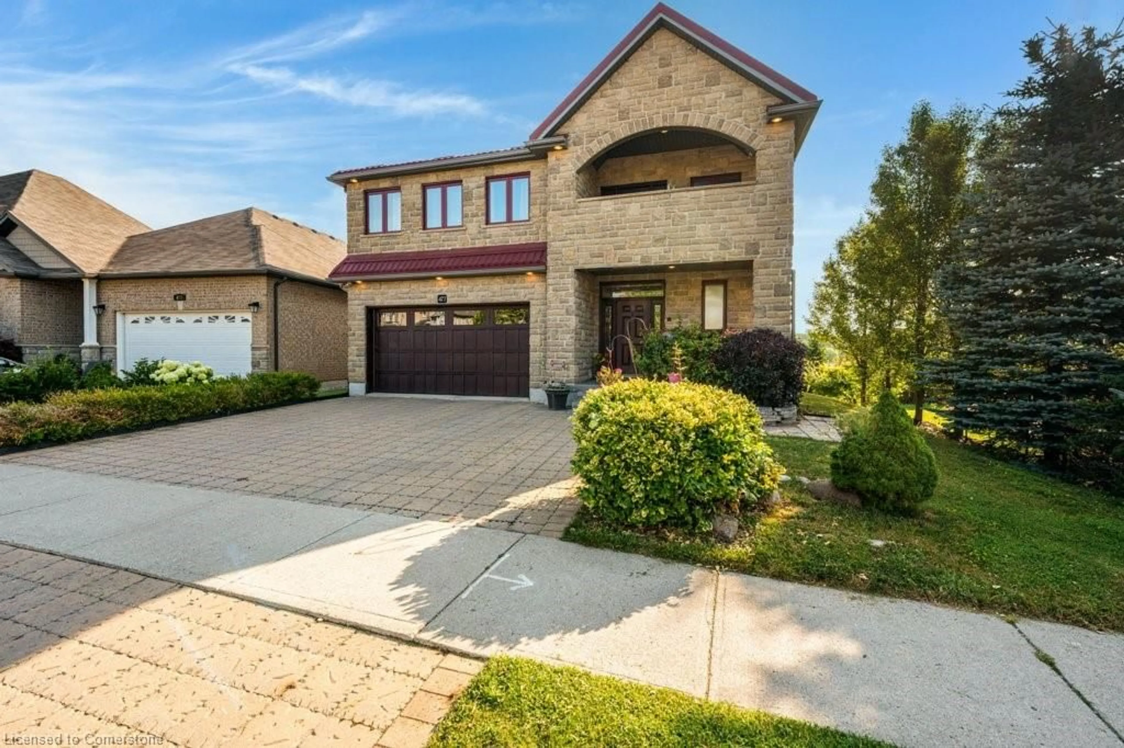 Home with brick exterior material, street for 477 Woodbine Ave, Kitchener Ontario N2R 0A6