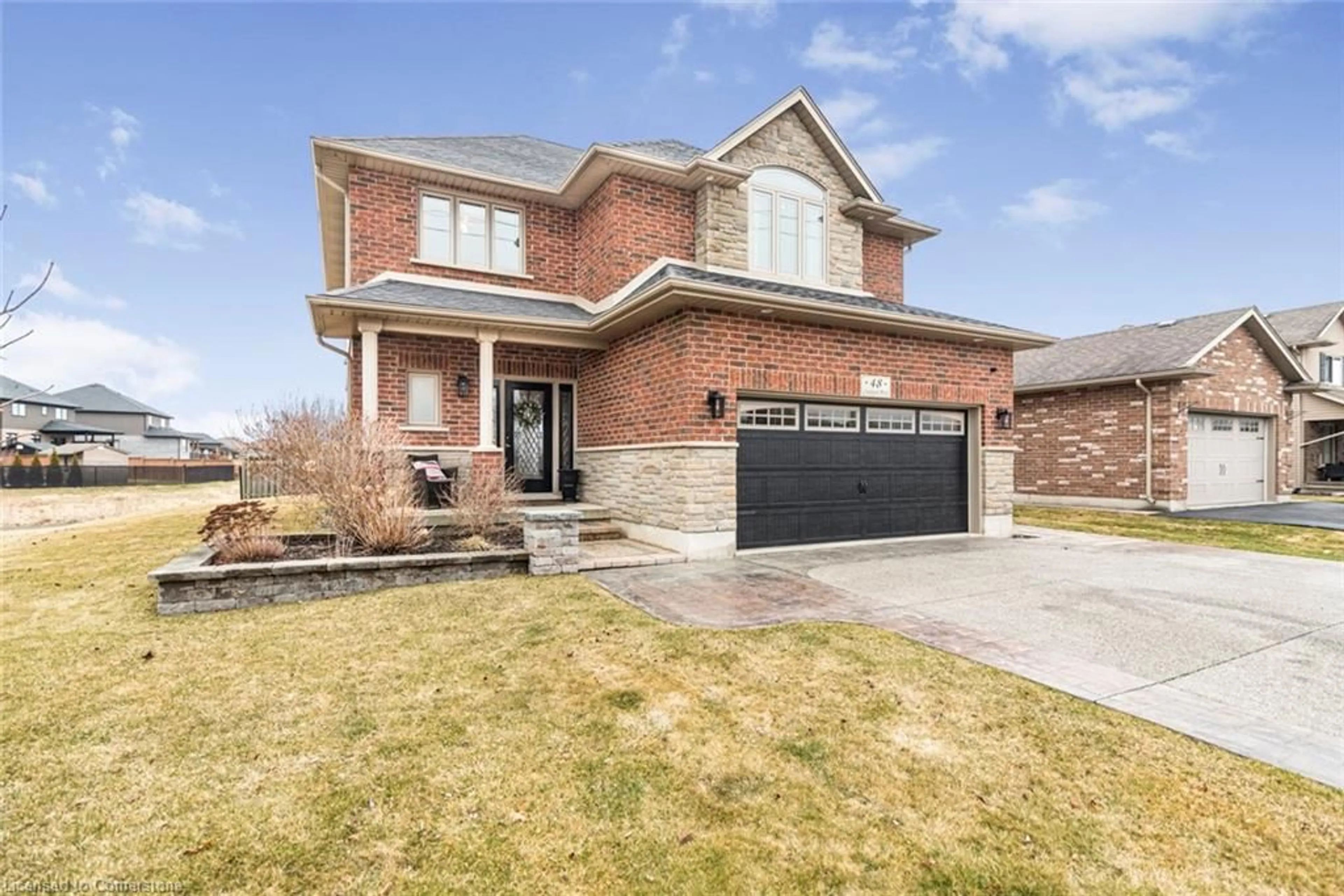 Home with brick exterior material, street for 48 Craddock Blvd, Jarvis Ontario N0A 1J0
