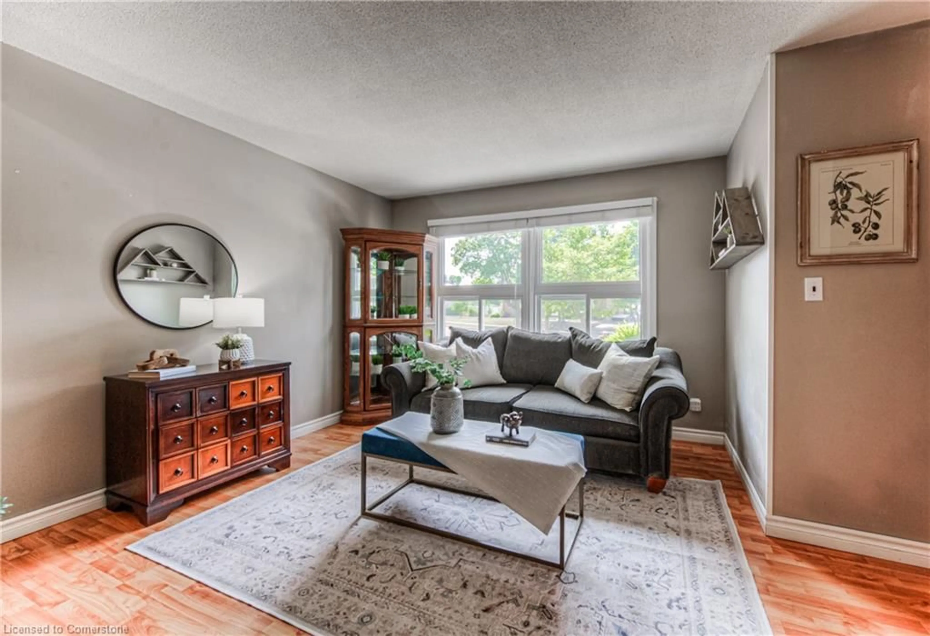 Living room with furniture, unknown for 60 Shea Cres, Kitchener Ontario N2E 1E8