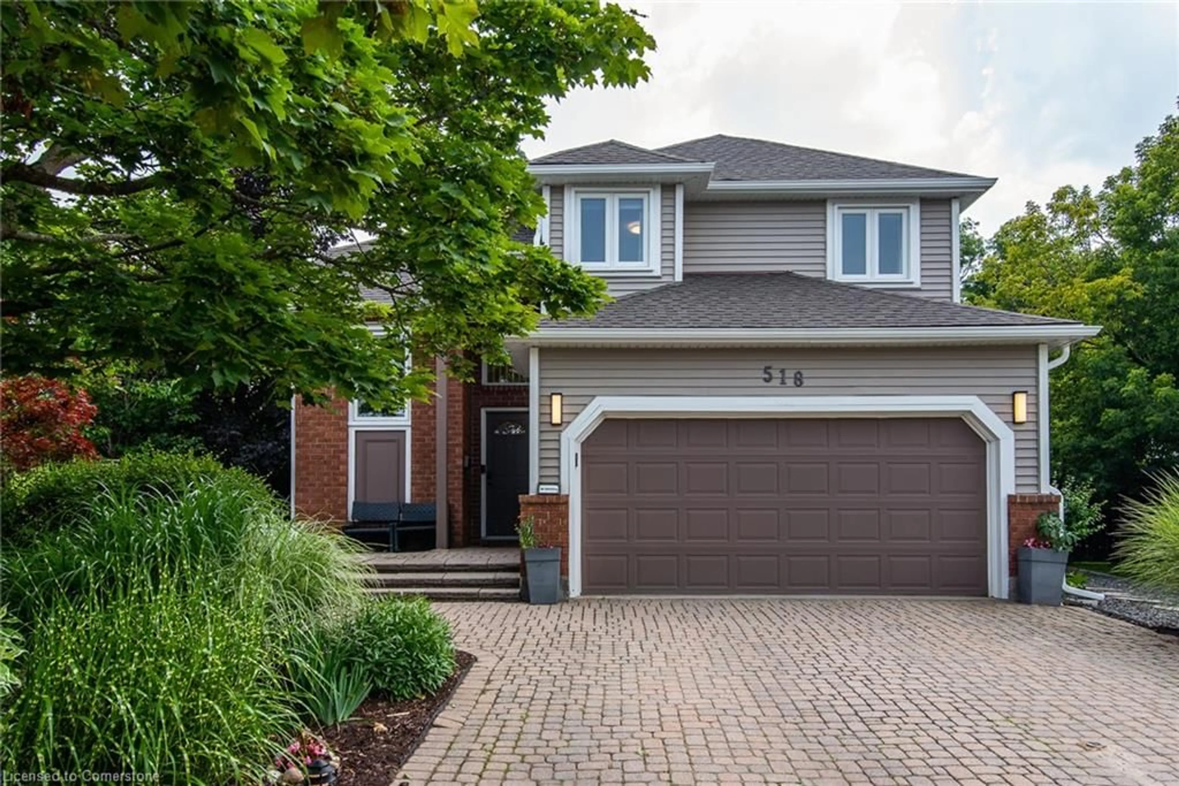 Home with brick exterior material, street for 518 Baringham Pl, Waterloo Ontario N2T 2J4